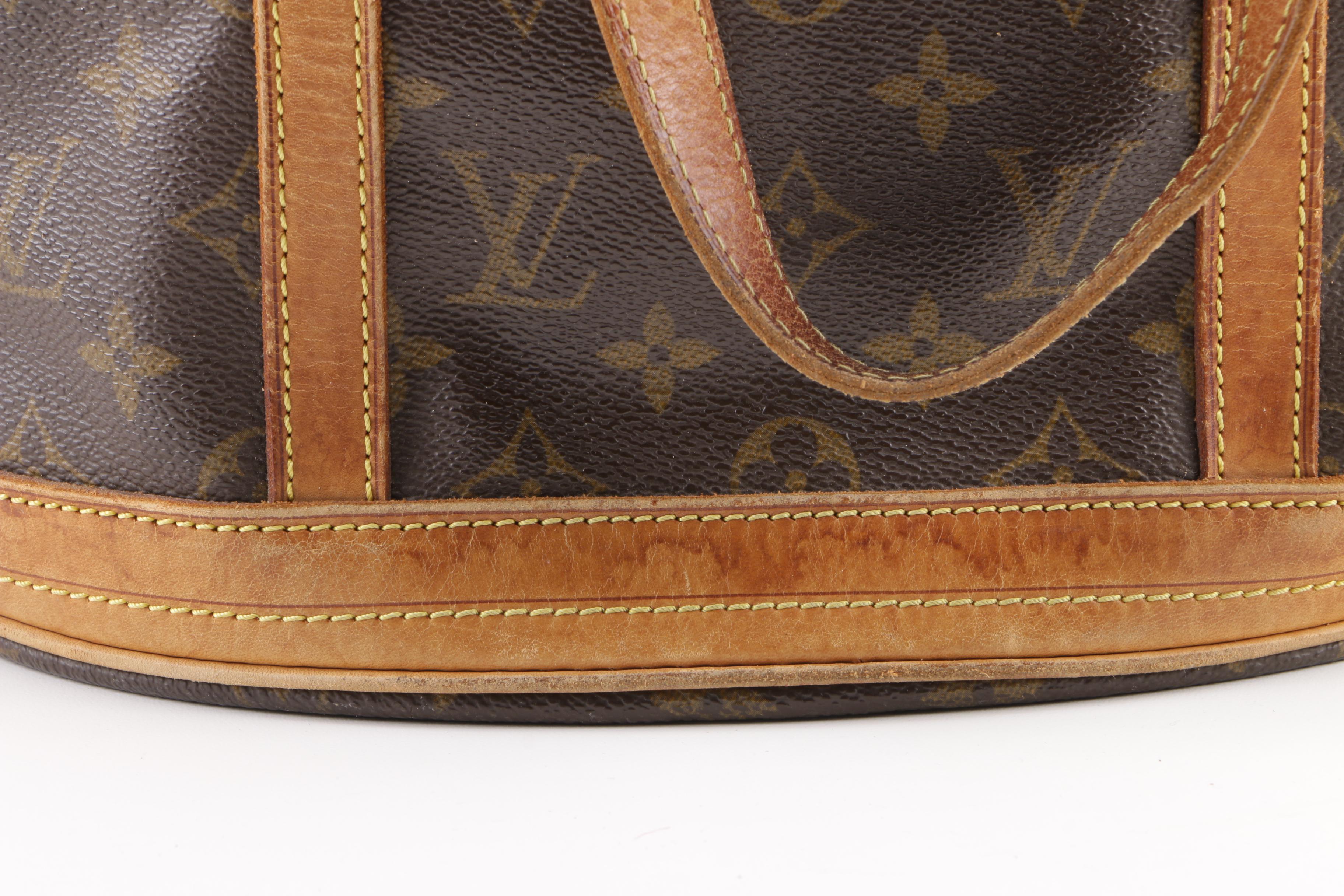 1998 Louis Vuitton Paris Monogram Canvas Bucket Bag
