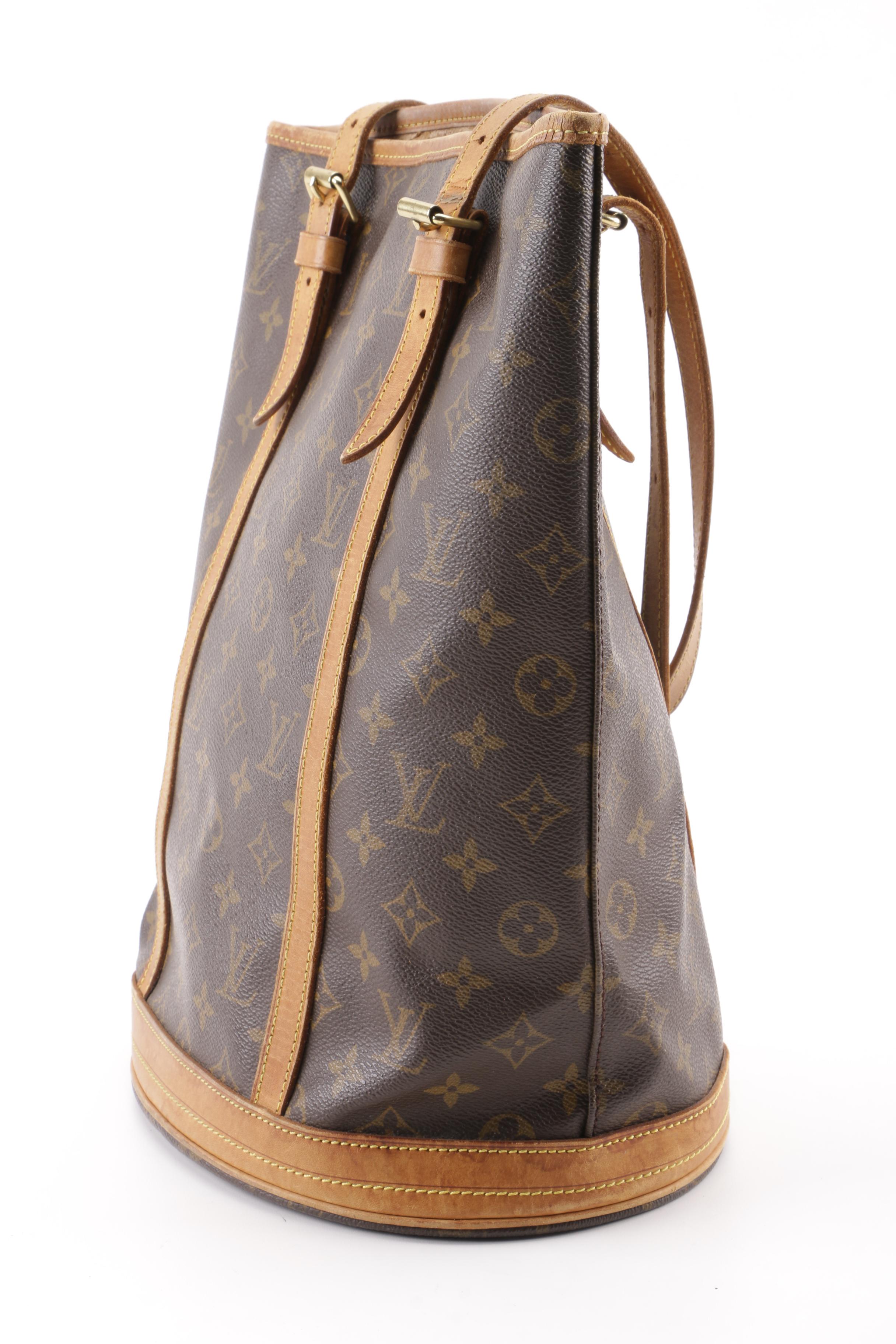 1998 Louis Vuitton Paris Monogram Canvas Bucket Bag
