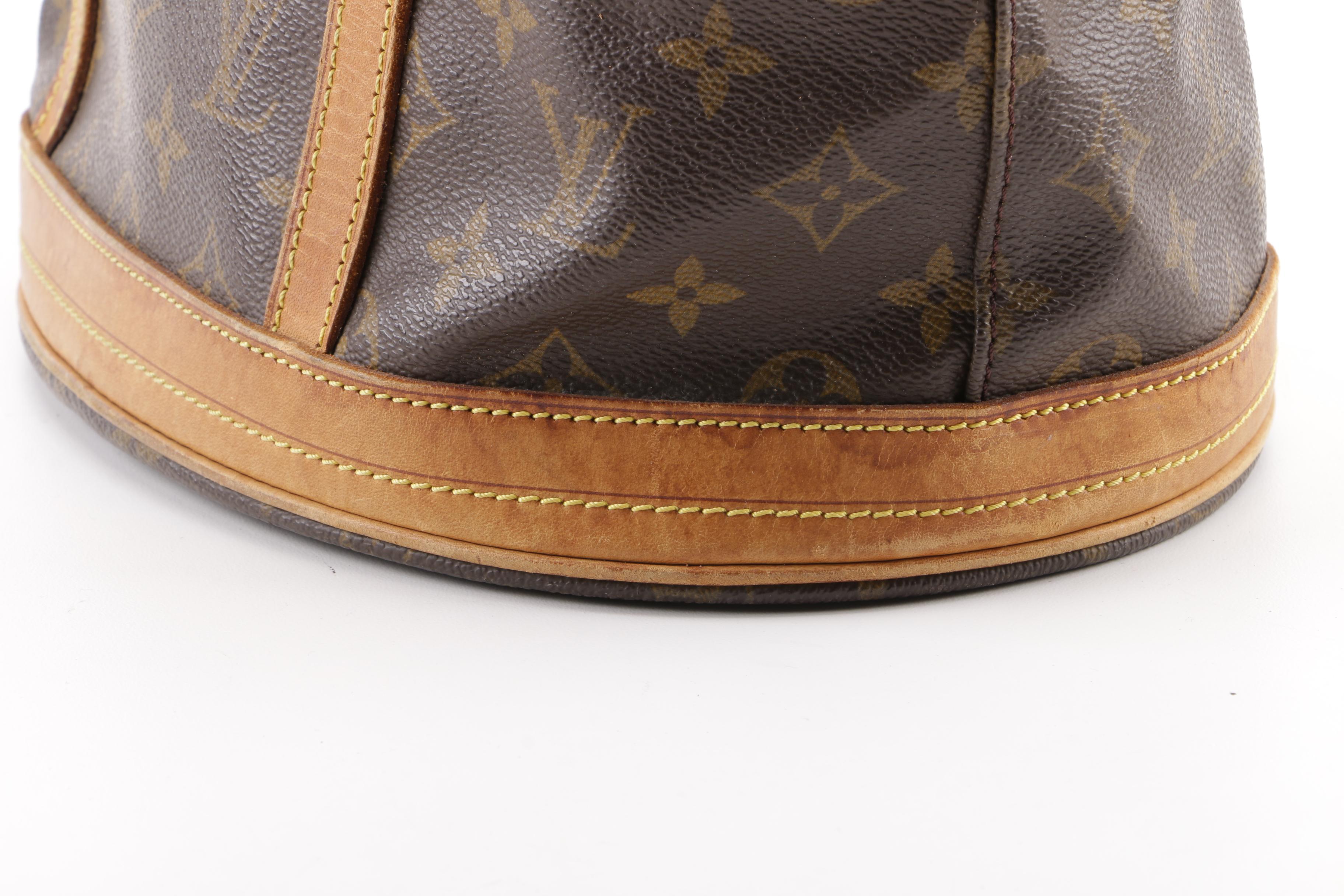 1998 Louis Vuitton Paris Monogram Canvas Bucket Bag