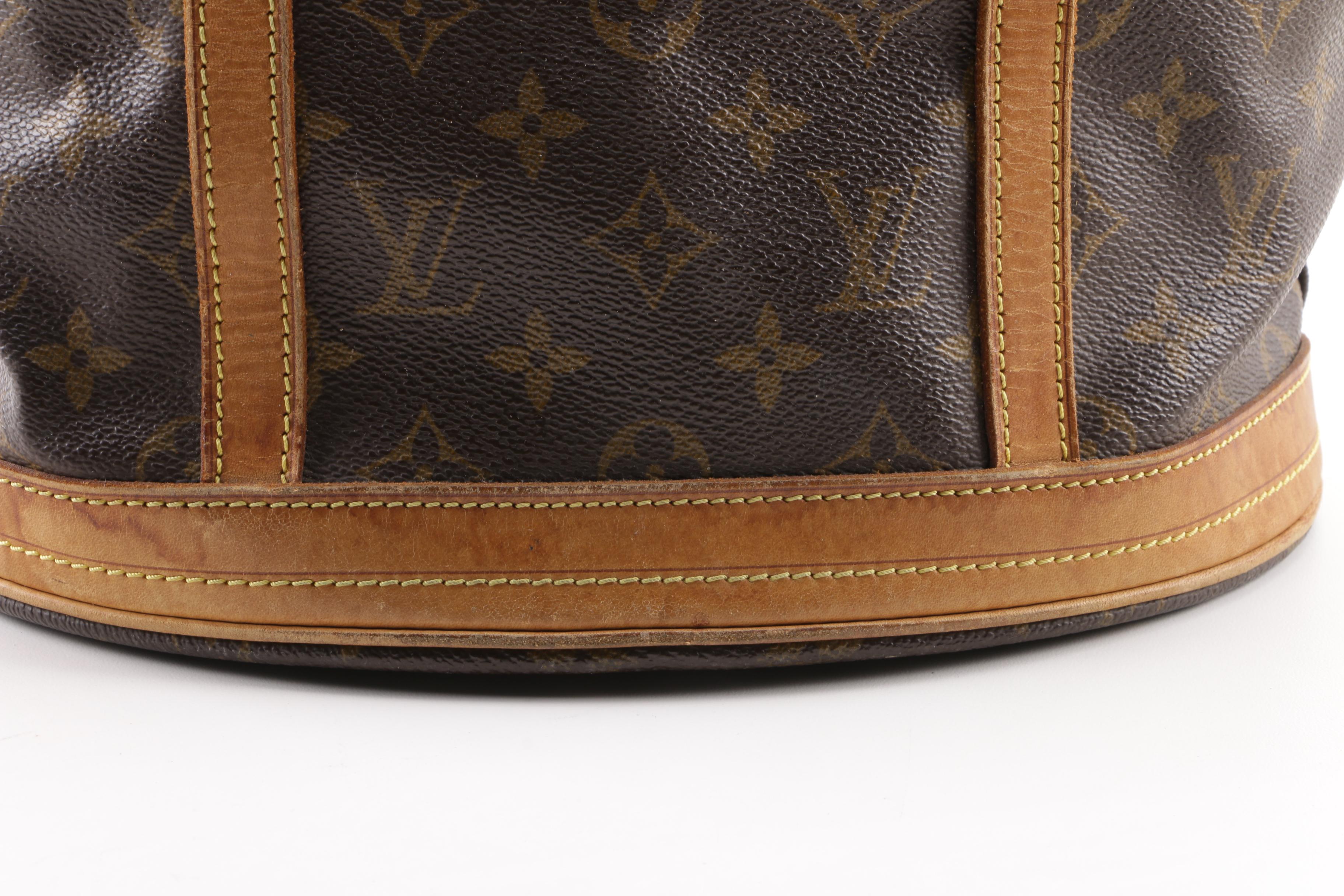 1998 Louis Vuitton Paris Monogram Canvas Bucket Bag