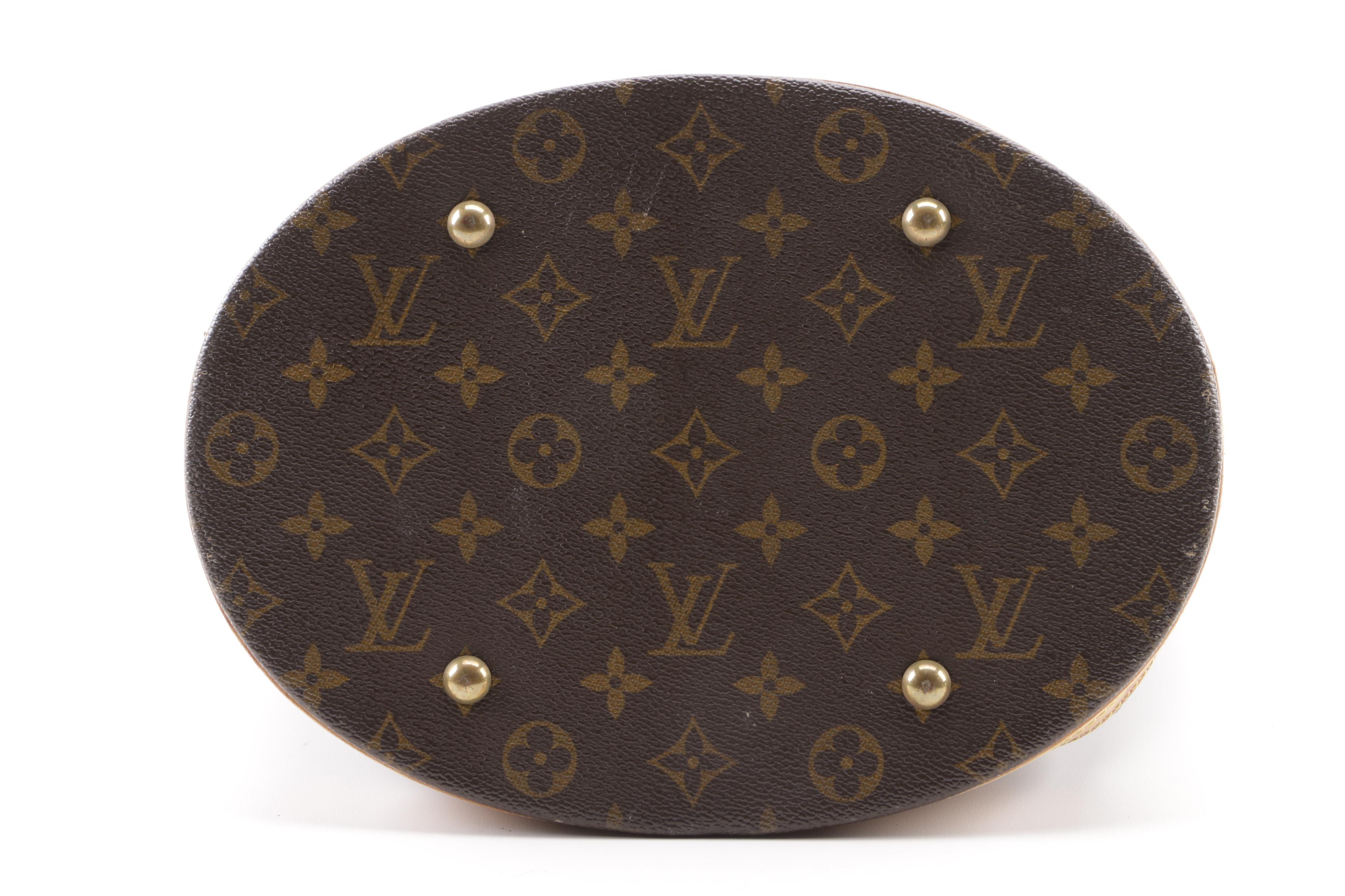 1998 Louis Vuitton Paris Monogram Canvas Bucket Bag