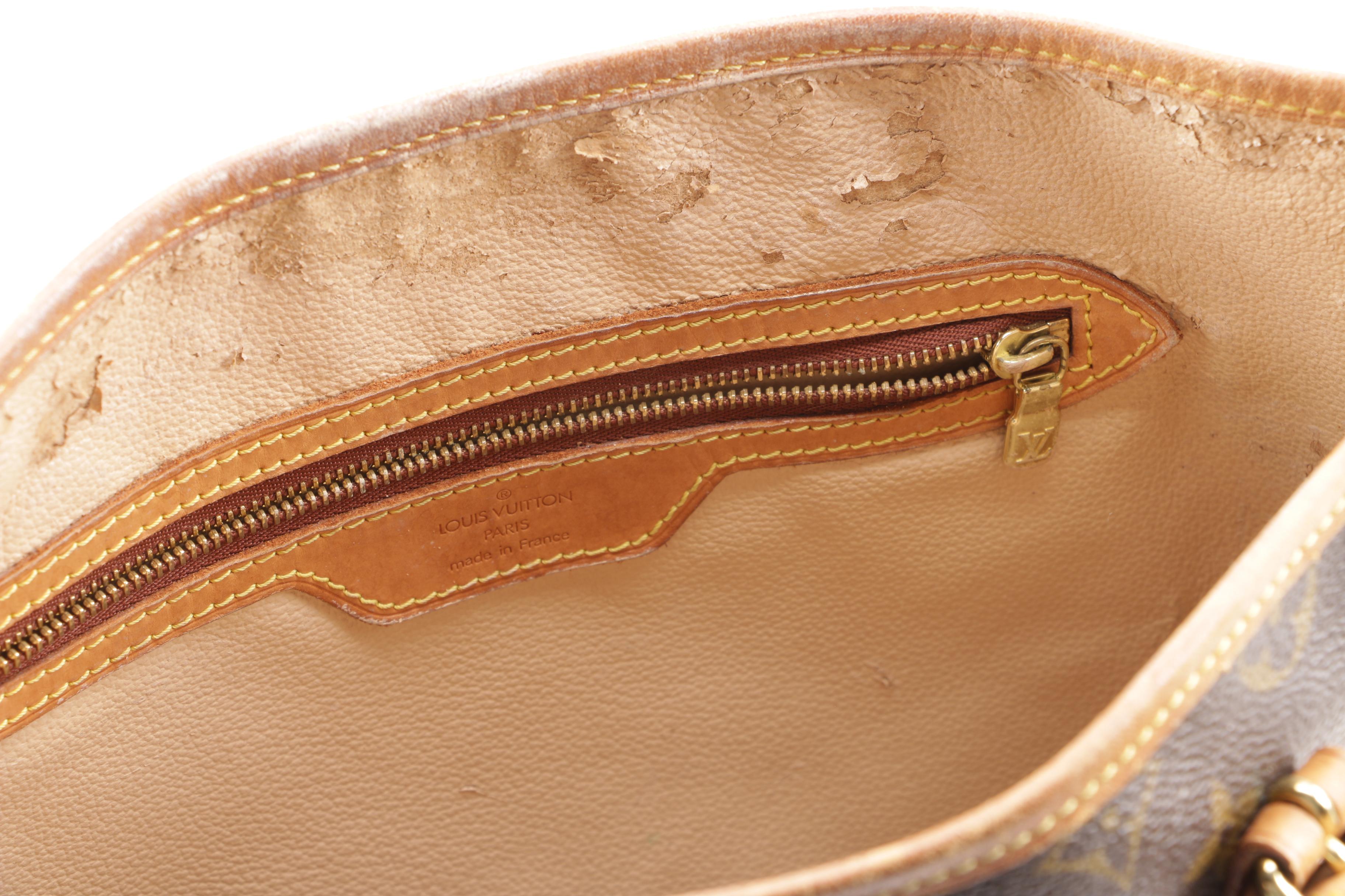 1998 Louis Vuitton Paris Monogram Canvas Bucket Bag