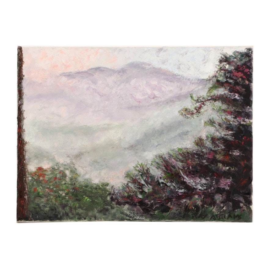 Ray Abrams Oil Landscape Painting