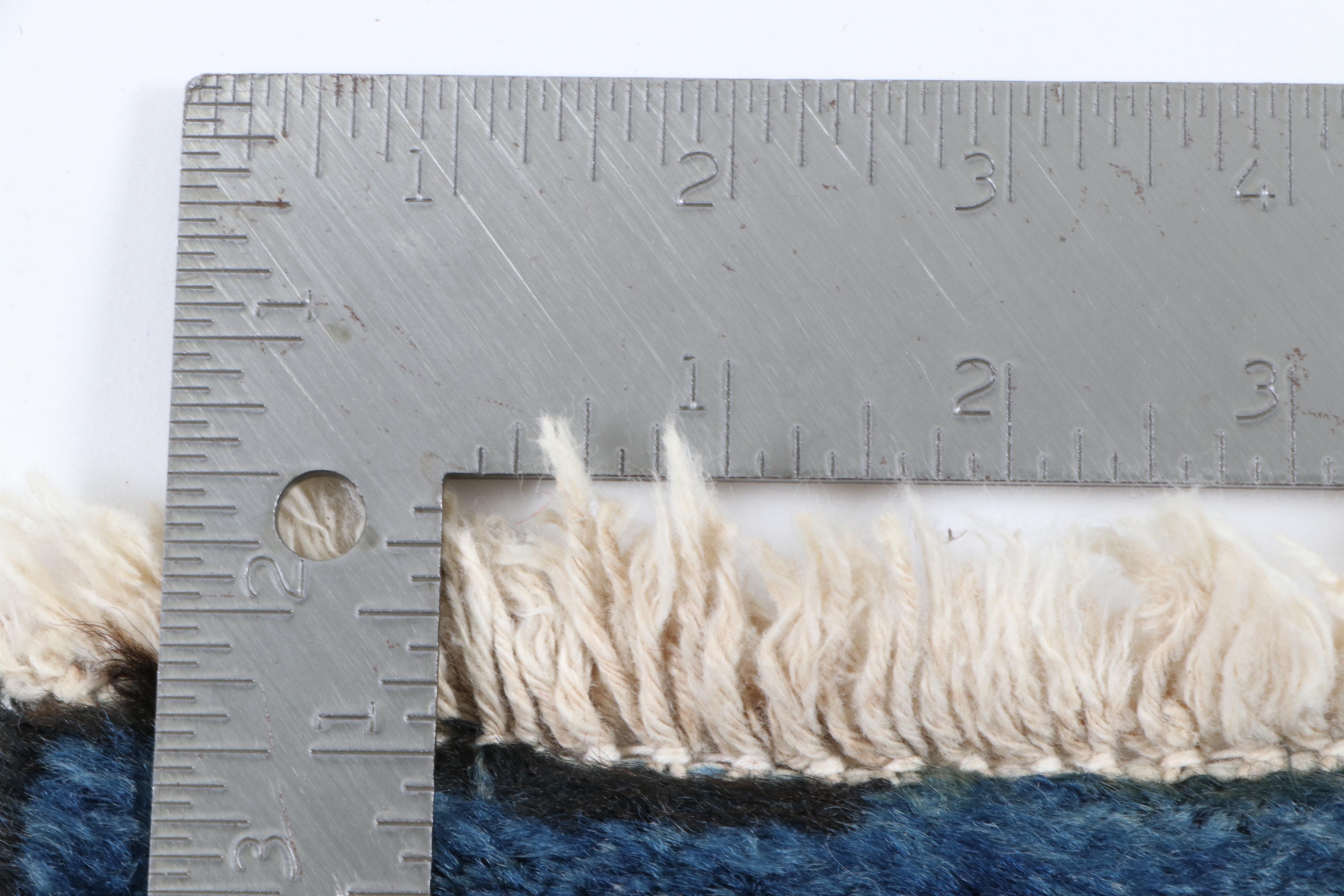 Hand-Knotted Persian Kurdish Bijar Wool Palace Sized Runner