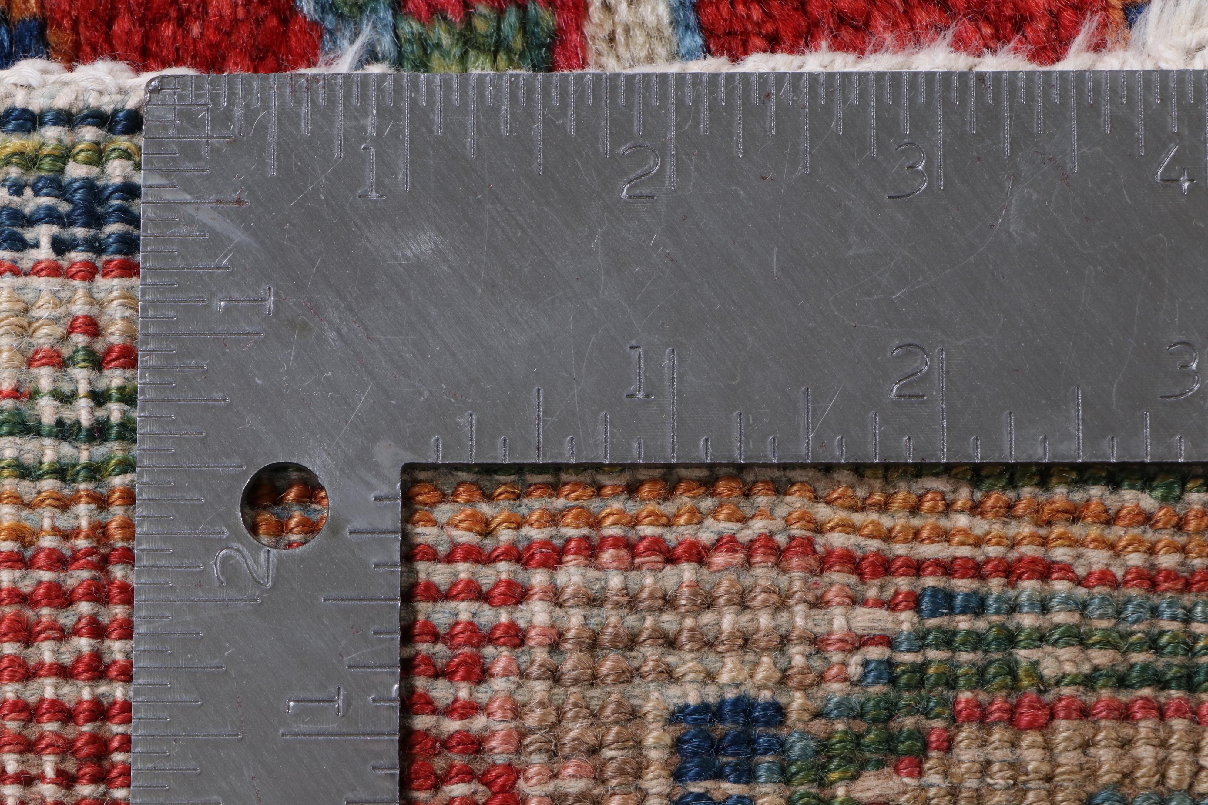 Hand-Knotted Persian Kurdish Bijar Wool Palace Sized Runner