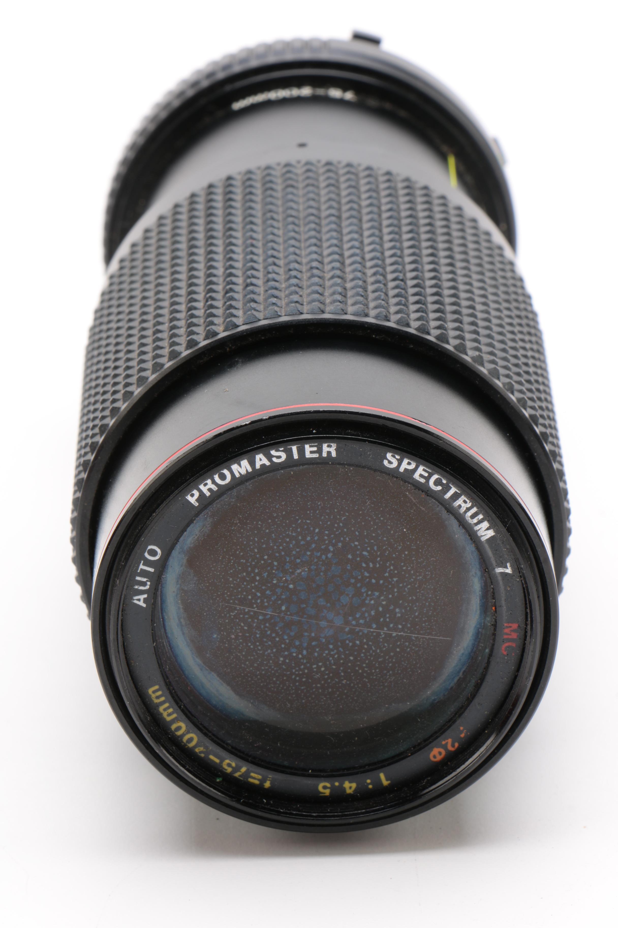 Kodak Brownie Flash Six-20 and Wardette 120 Box Cameras with Promaster Lens