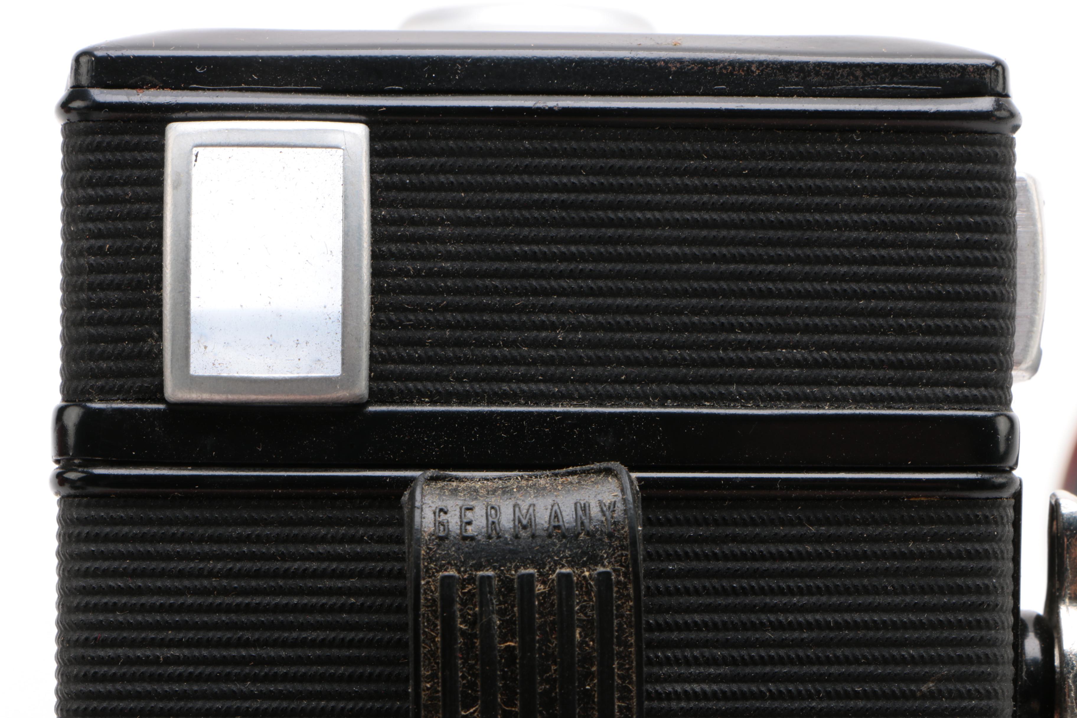 Kodak Brownie Flash Six-20 and Wardette 120 Box Cameras with Promaster Lens