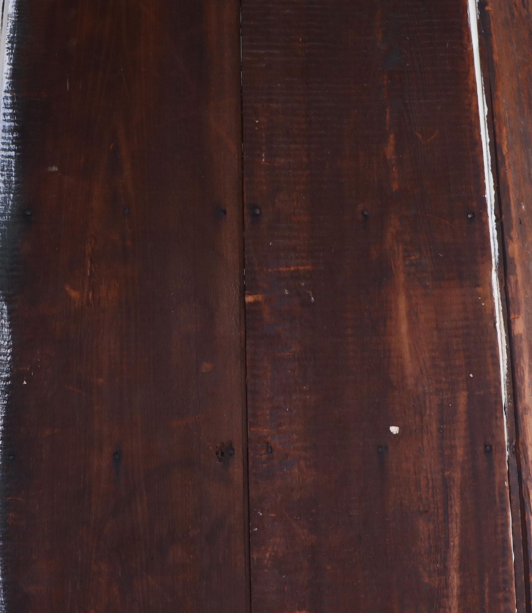 Neoclassical Style Painted Wood Corner Display Cabinet, Mid 19th Century