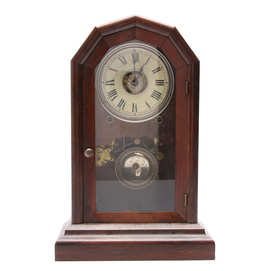 Seth Thomas "City Series" Rosewood Mantel Clock