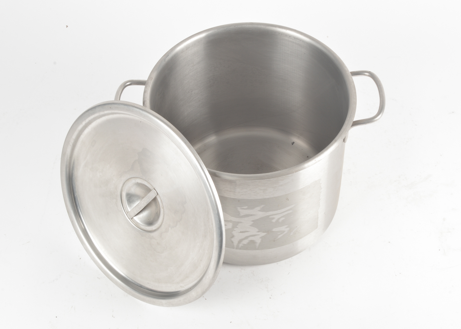 Vintage Stainless Steel Stock Pot and Sauce Pan featuring Toroware by Leyse
