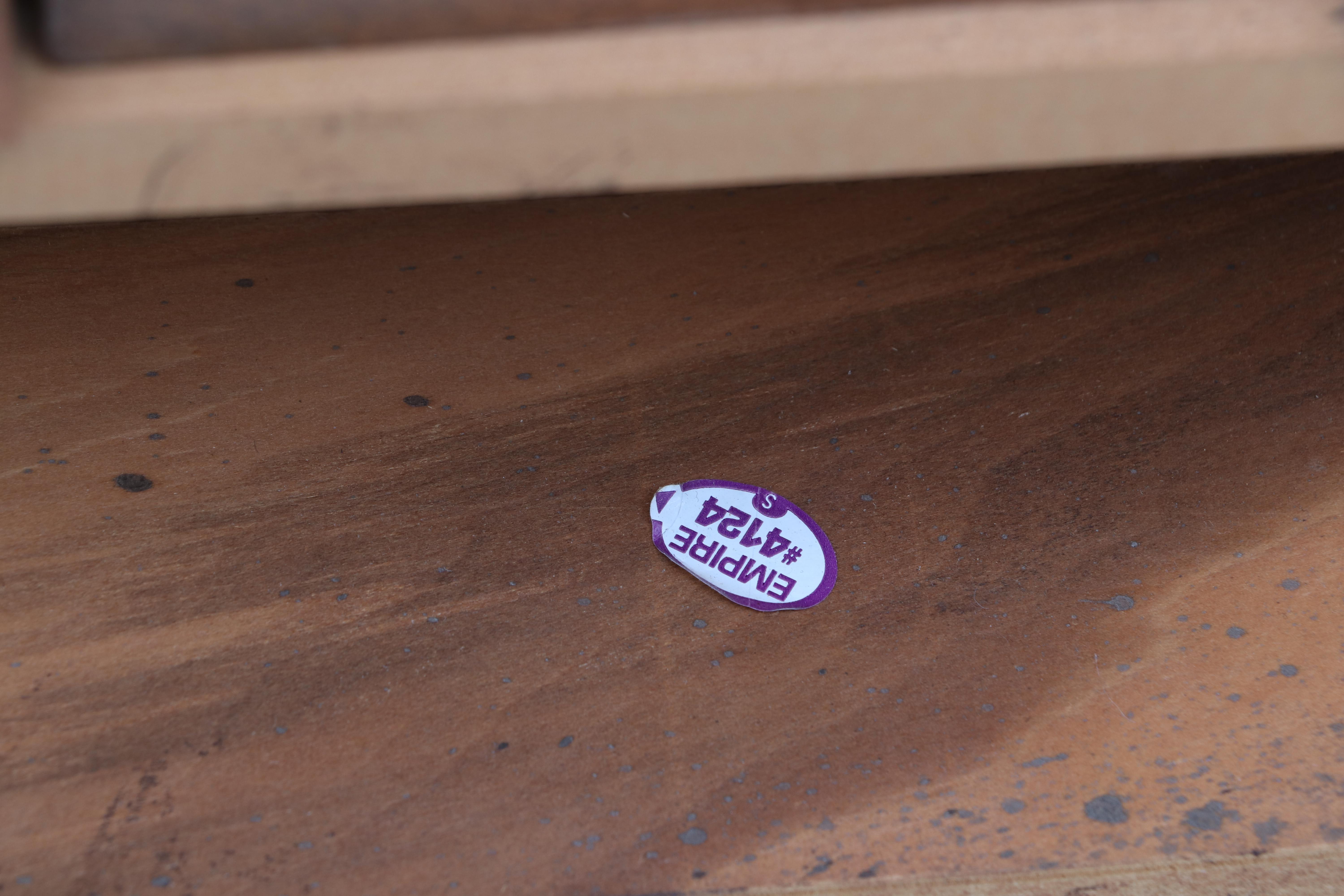 Queen Anne Style Mahogany Side Table by Hickory Chair Co., Mid/Late 20th Century