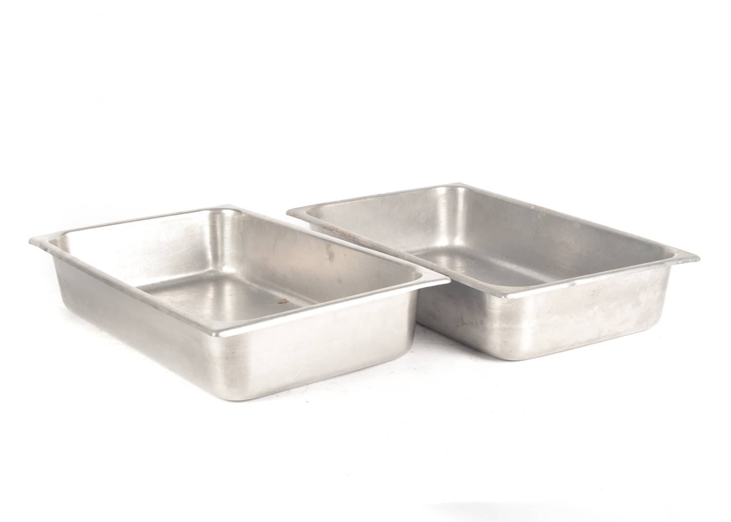 Bain Marie Stainless Steel Steam Pans with Edward Don & Co. Butter Dishes