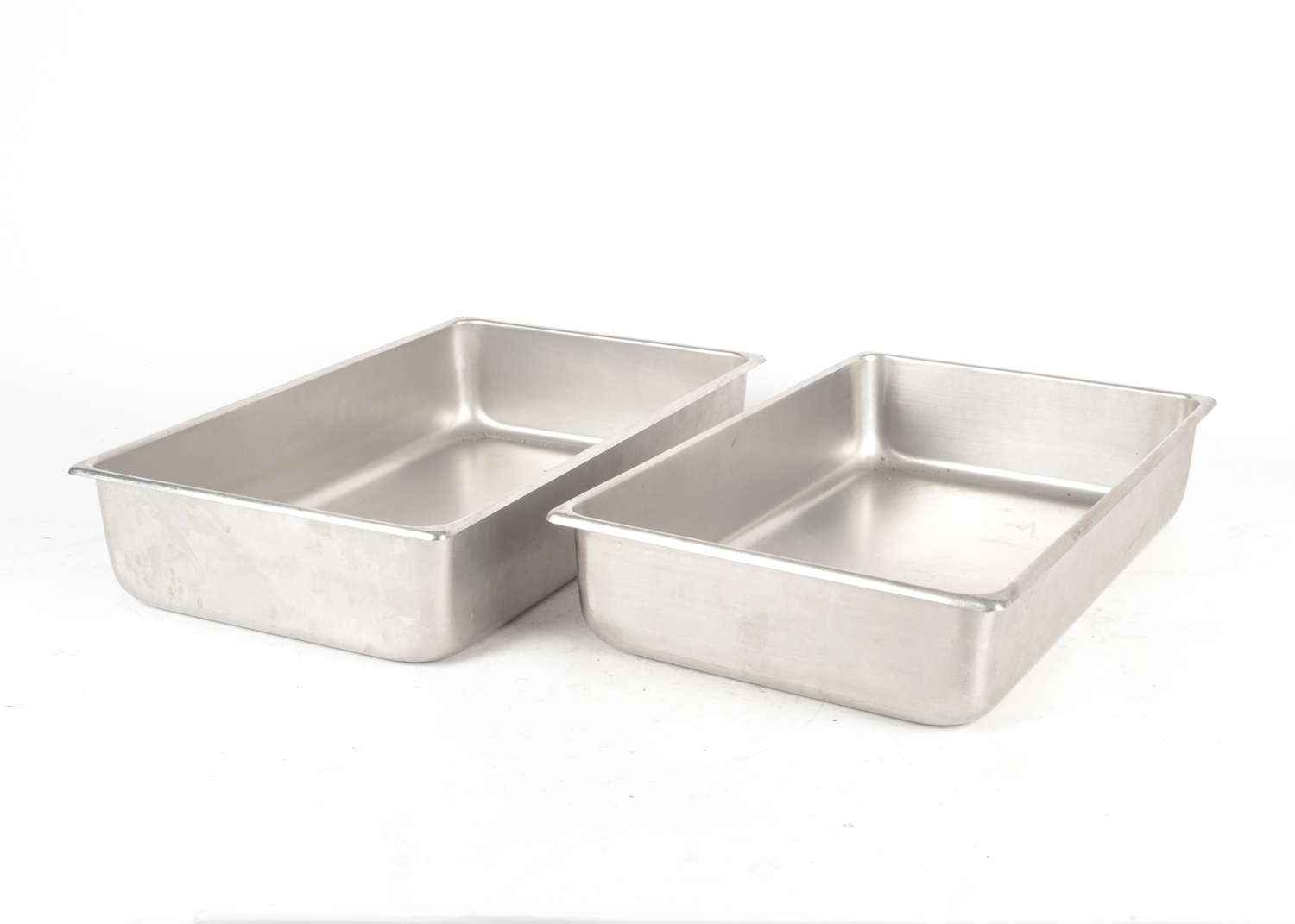 Bain Marie Stainless Steel Steam Pans with Edward Don & Co. Butter Dishes