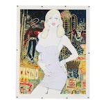 Roy Besser Serigraph "Las Vegas"