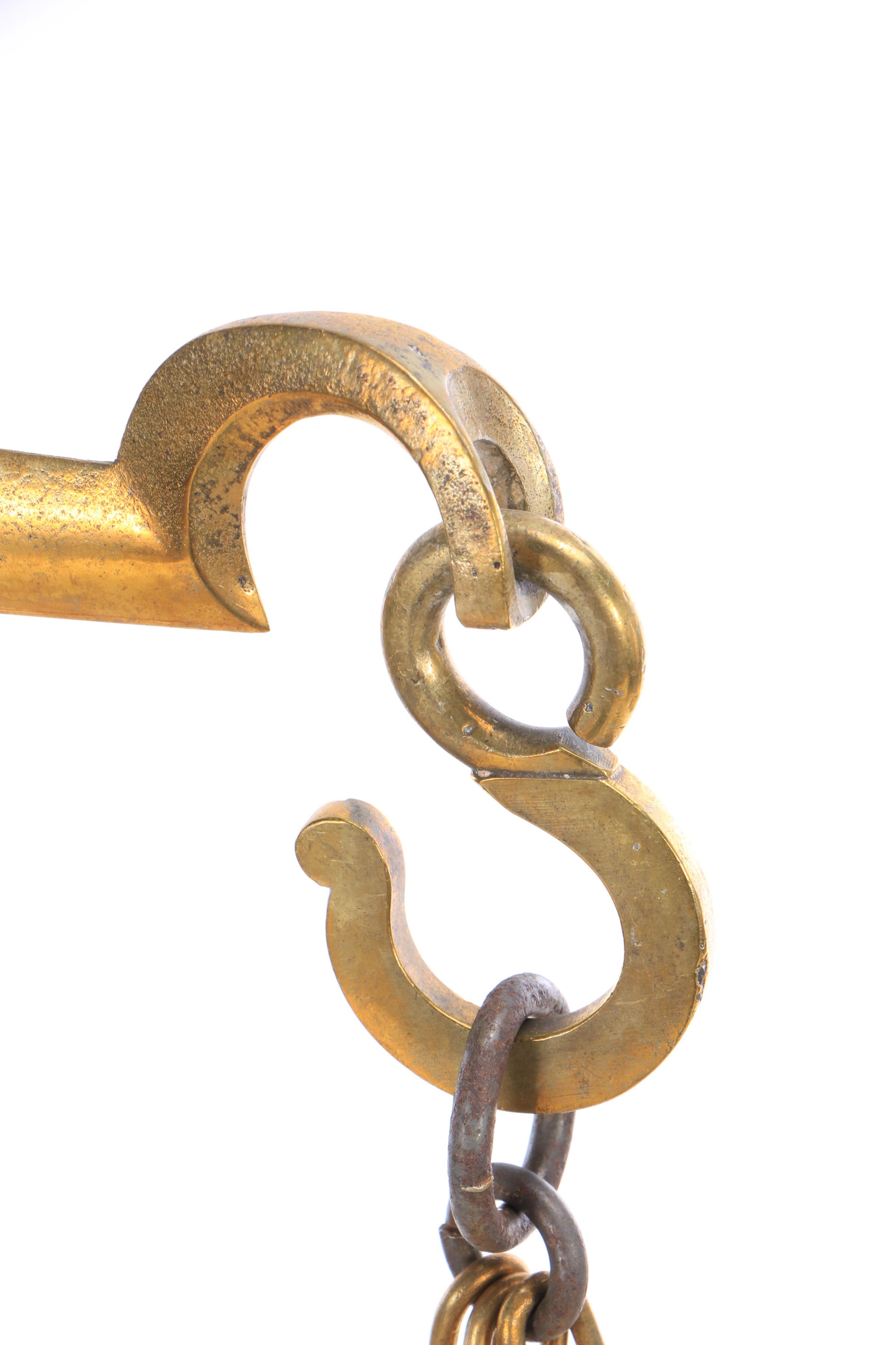 Hanging Brass Balance Scale