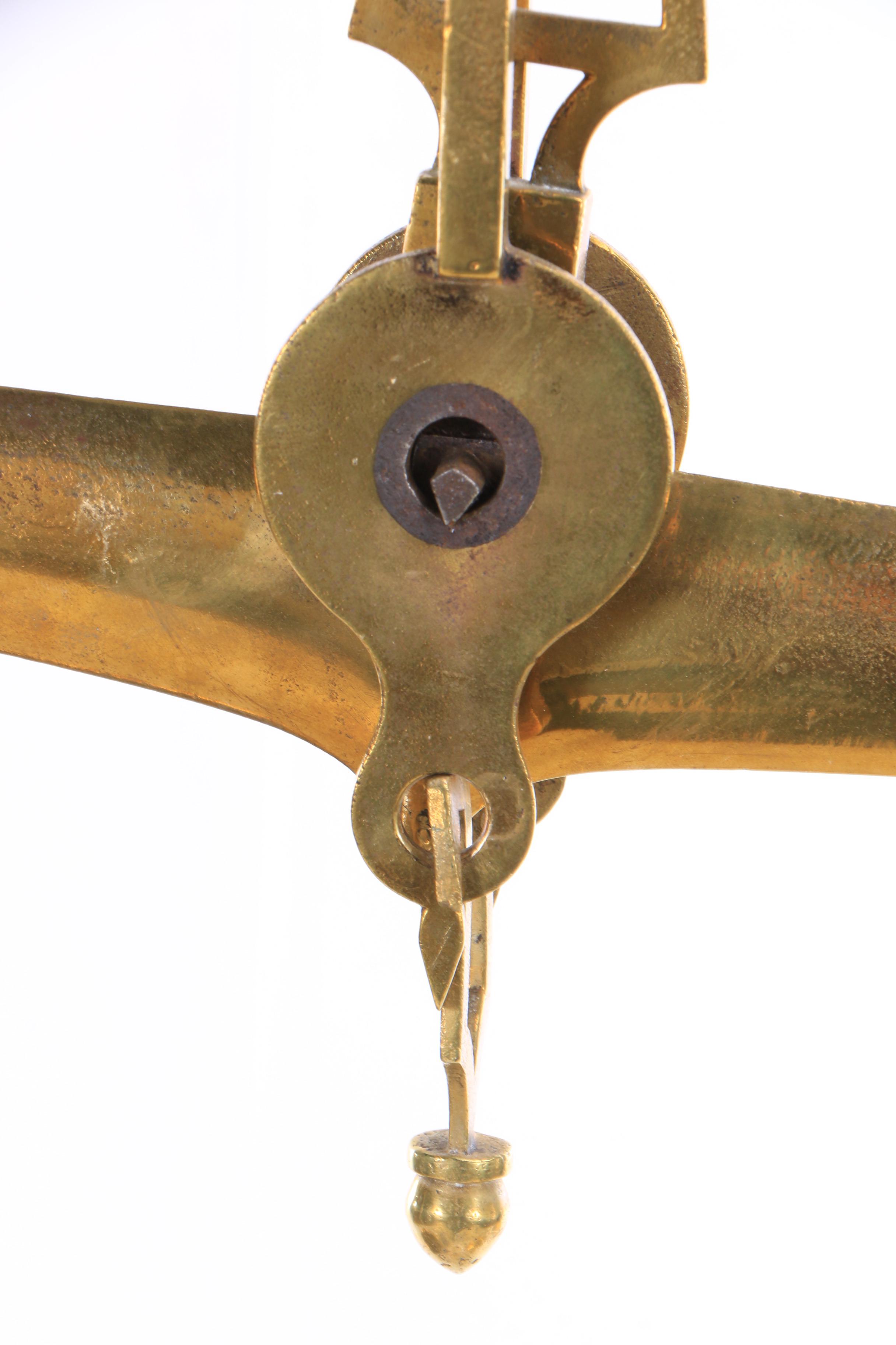 Hanging Brass Balance Scale