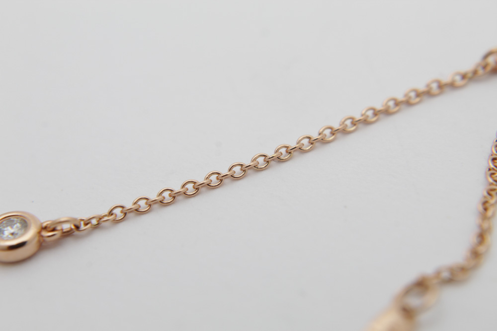 Elsa Peretti for Tiffany & Co. 18K Rose Gold "Diamonds By the Yard" Bracelet