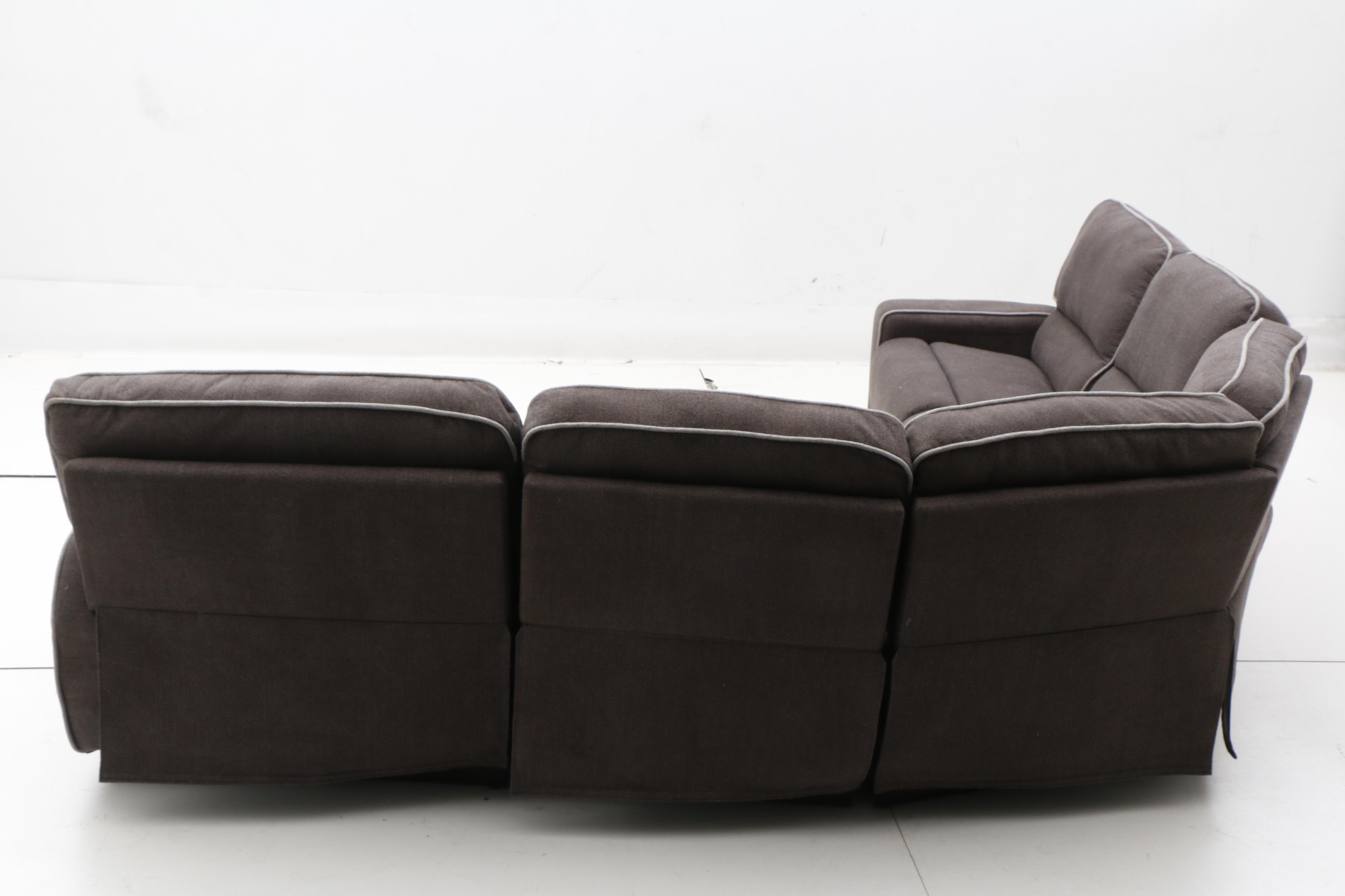 Contemporary Upholstered Five-Piece Sectional Sofa by Zoy Home Furnishing Co.