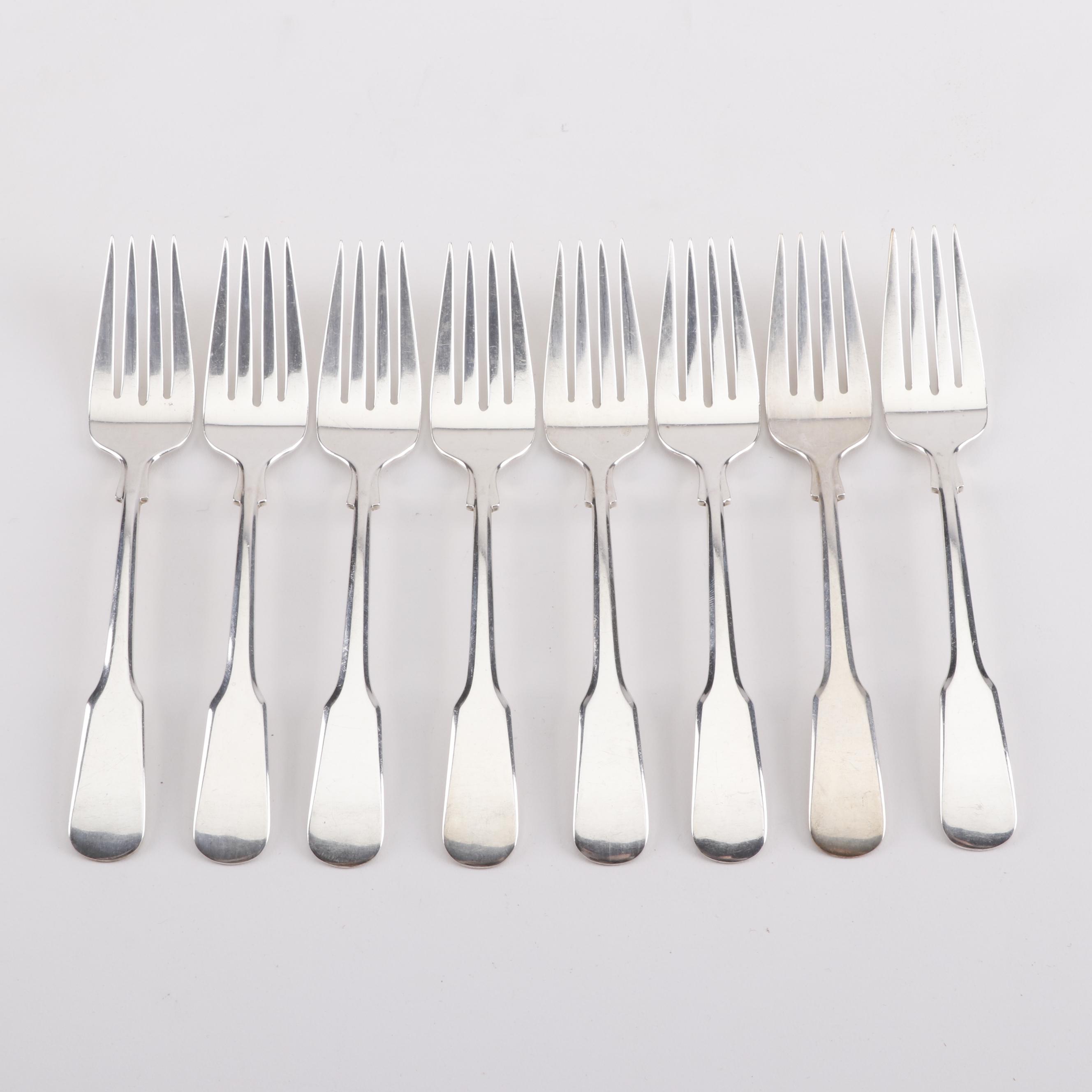 International Silver Co. "1810" Sterling Silver Flatware Set with Chest