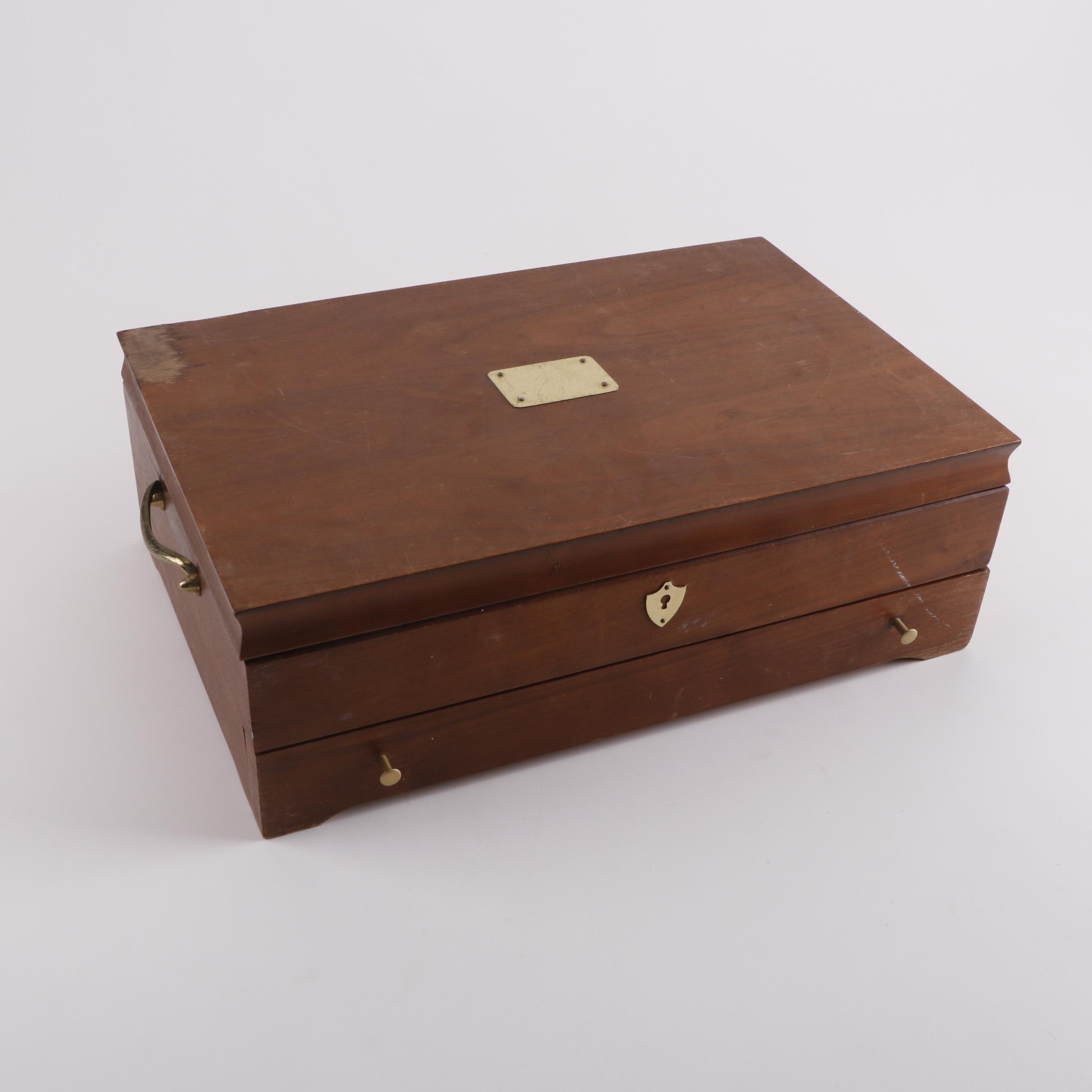 International Silver Co. "1810" Sterling Silver Flatware Set with Chest