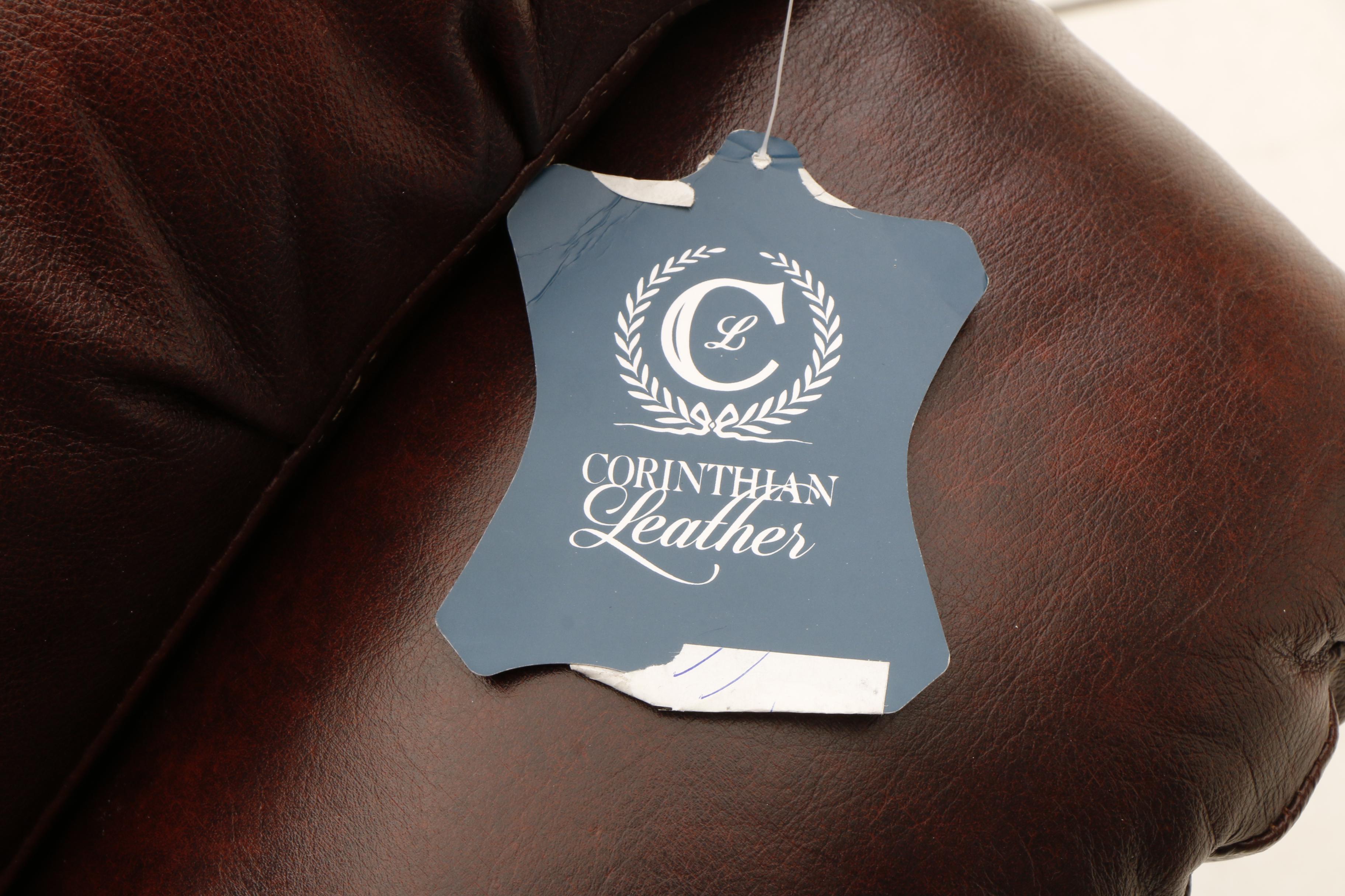 Contemporary Bonded Leather Home Theater Reclining Love Seat by Furniture Fair