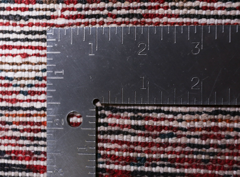 Hand-Knotted Persian Hamadan Wool Carpet Runner