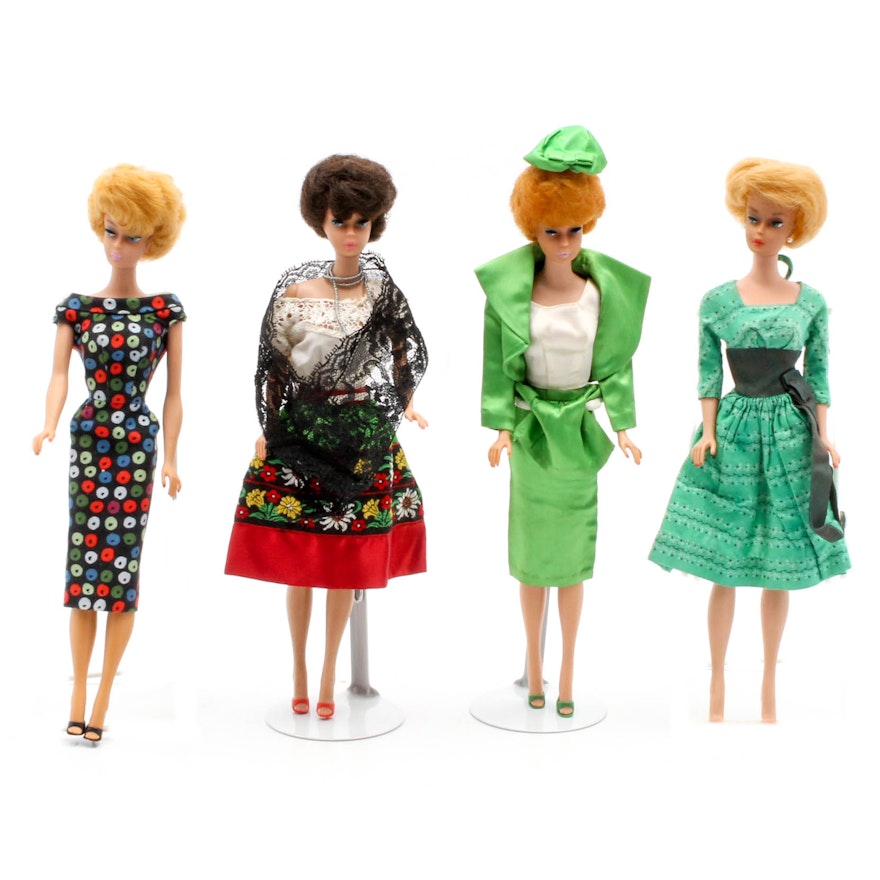 Vintage Mattel "Bubblecut" Barbie Dolls