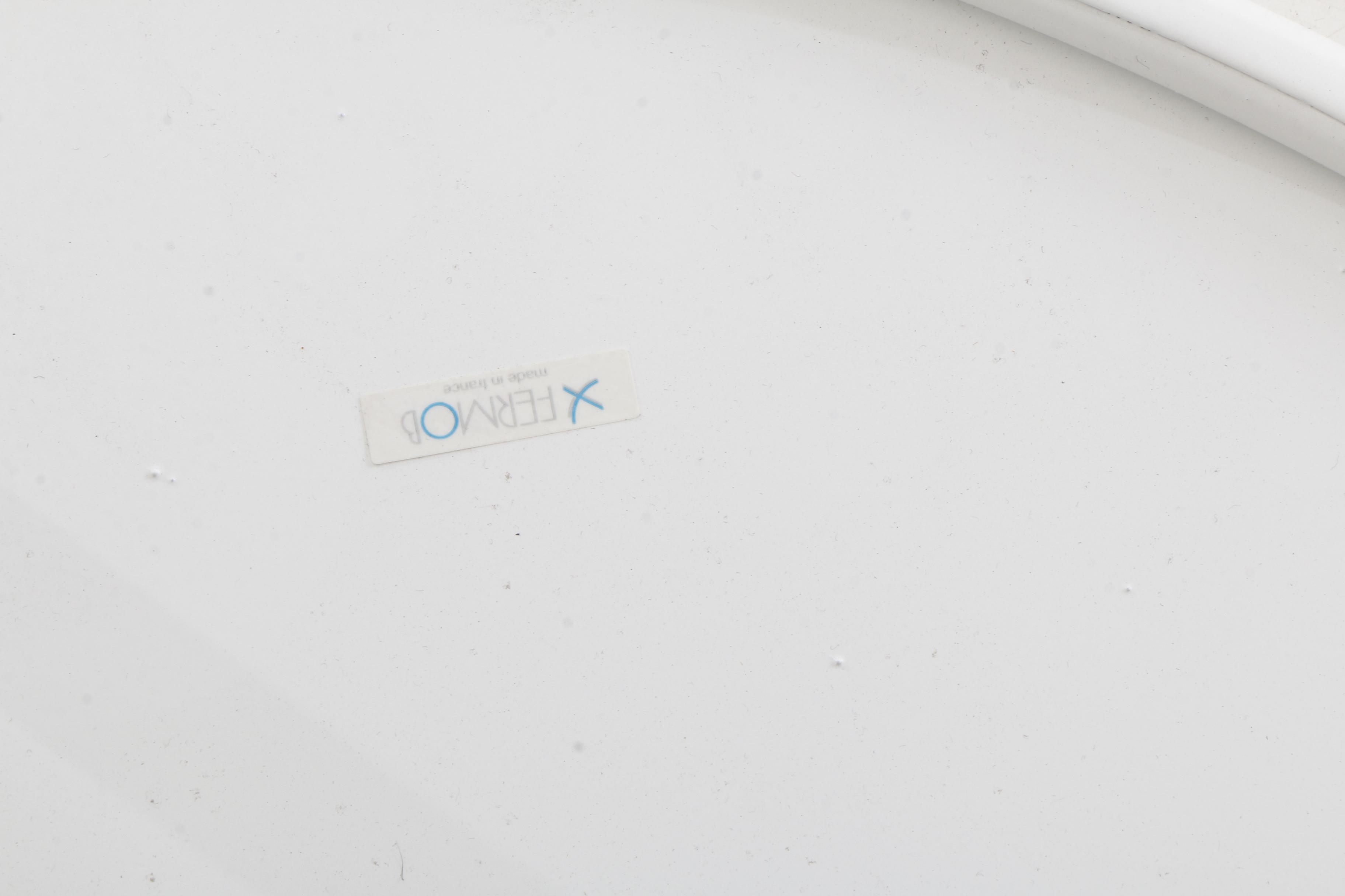 Contemporary Painted Metal Bistro Tables and Chairs by FerMob