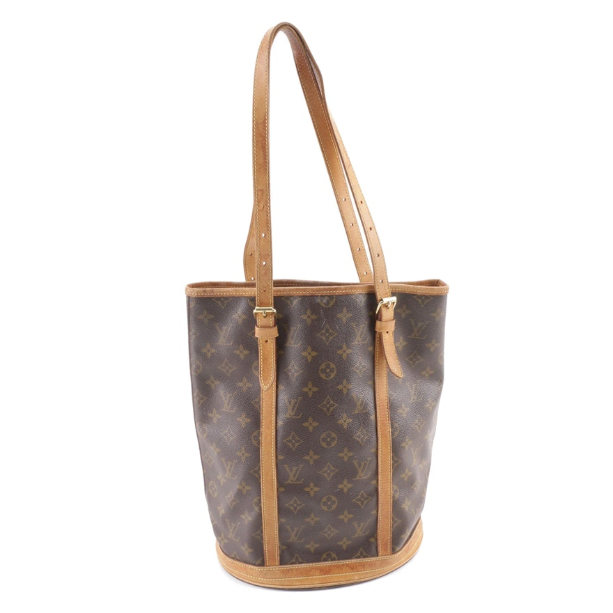 1998 Louis Vuitton Paris Monogram Canvas Bucket Bag