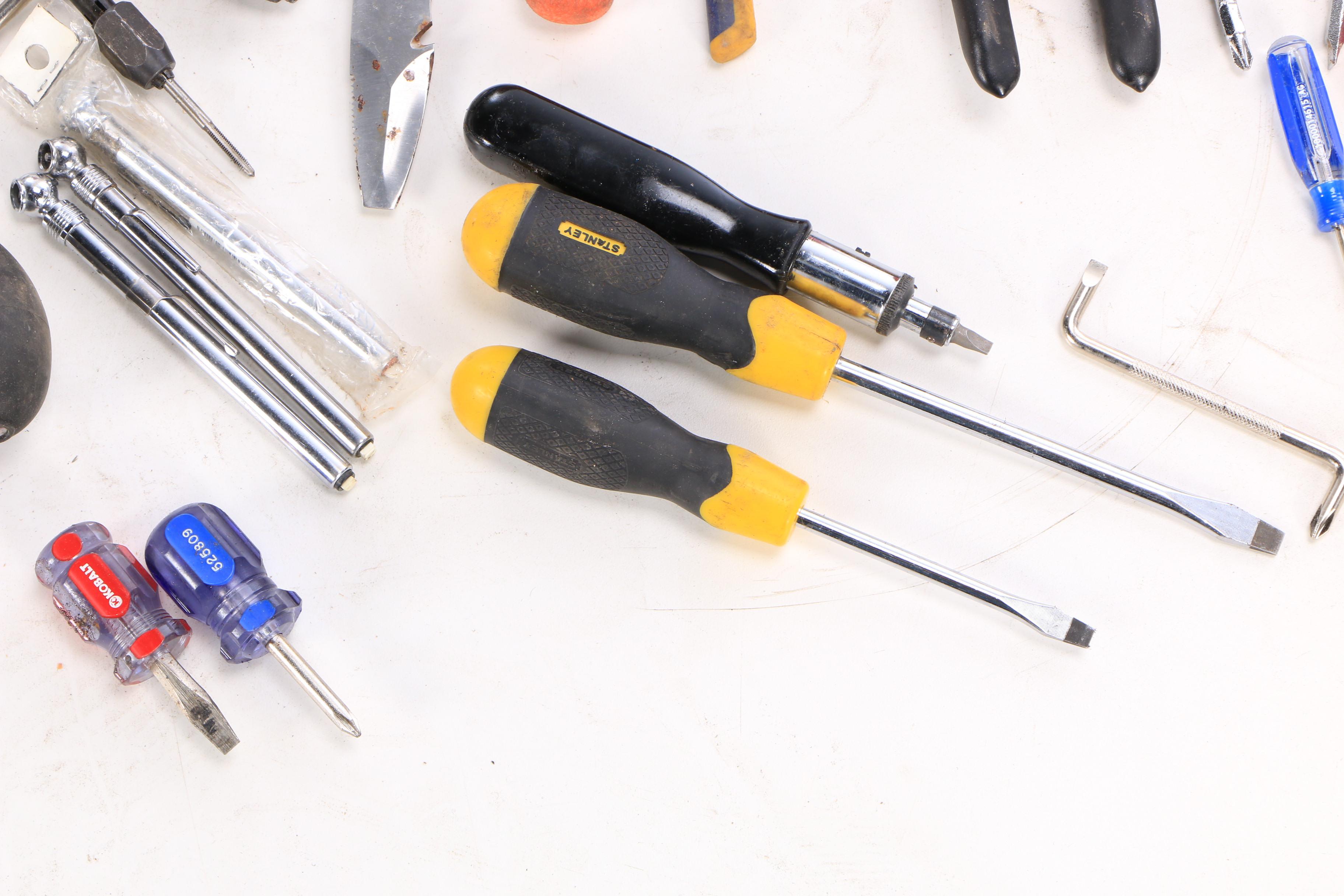 Milwaukee Tool Box with Assorted Tools