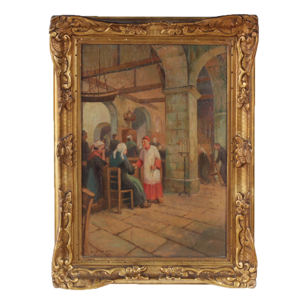 Charles Hector Bastagi Oil Painting