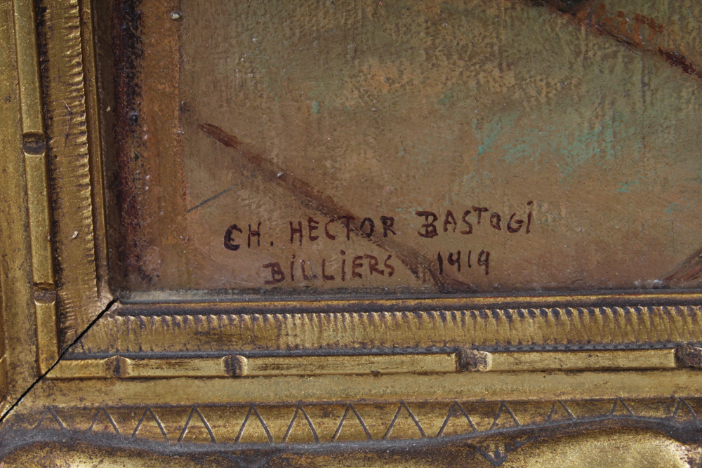 Charles Hector Bastagi Oil Painting