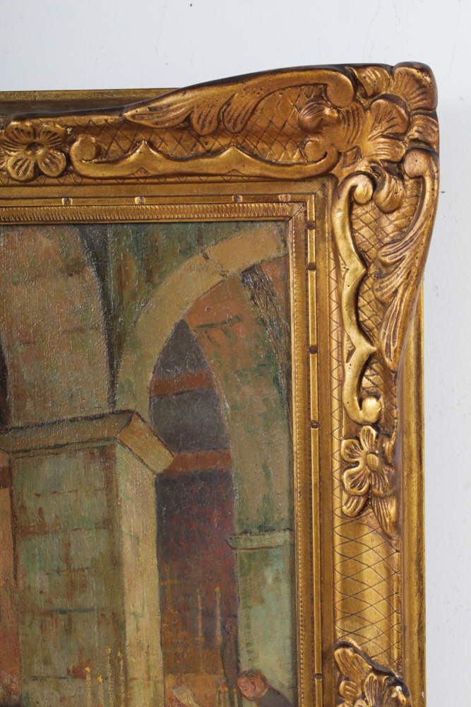 Charles Hector Bastagi Oil Painting