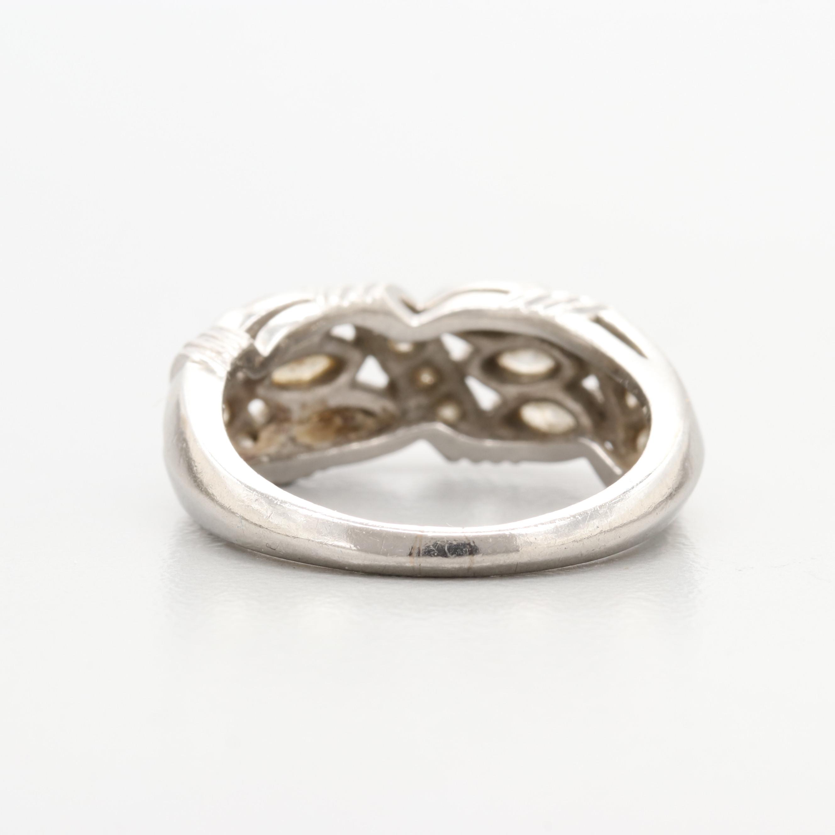 Platinum 1.26 CTW Diamond Ring