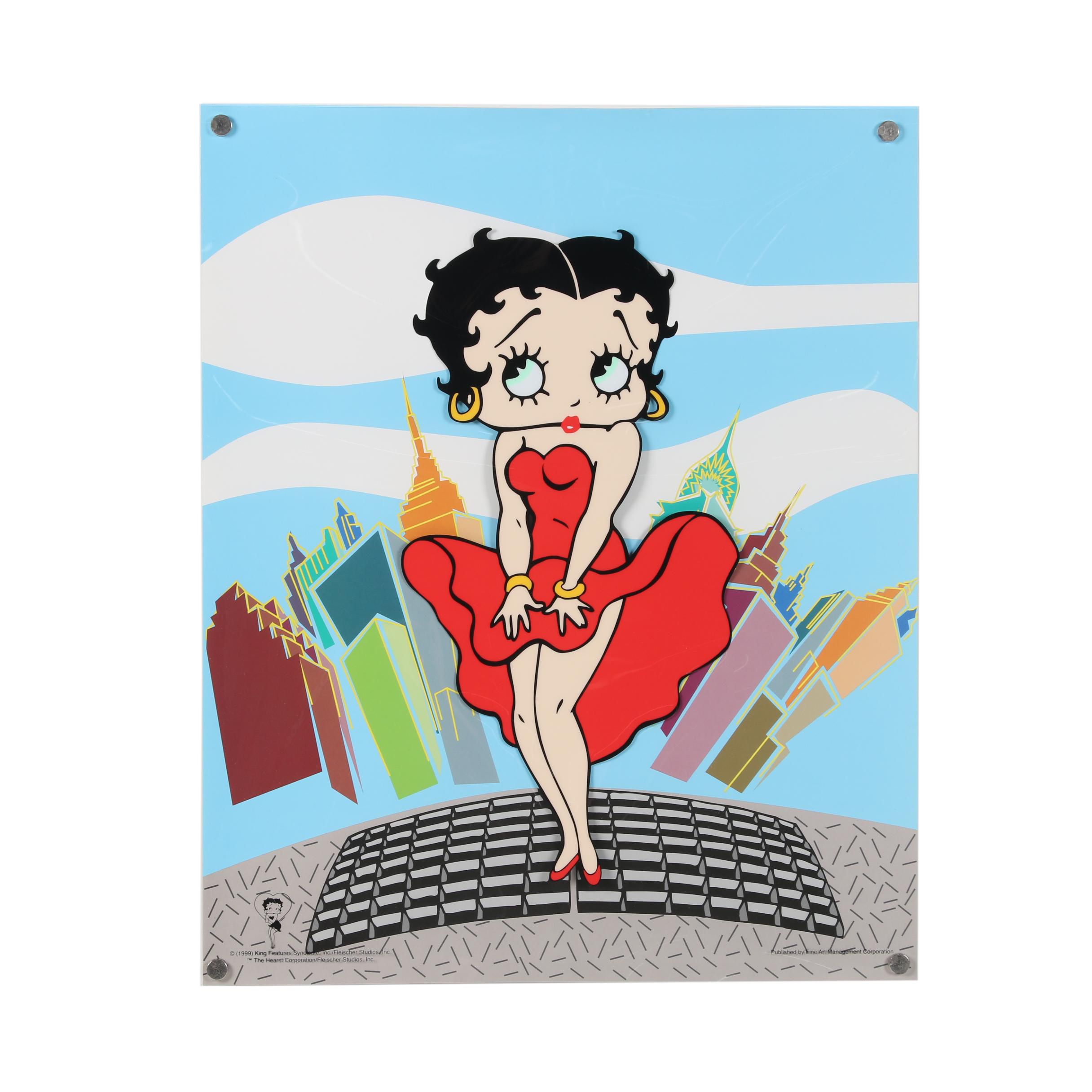 Reproduction Sericel of Betty Boop
