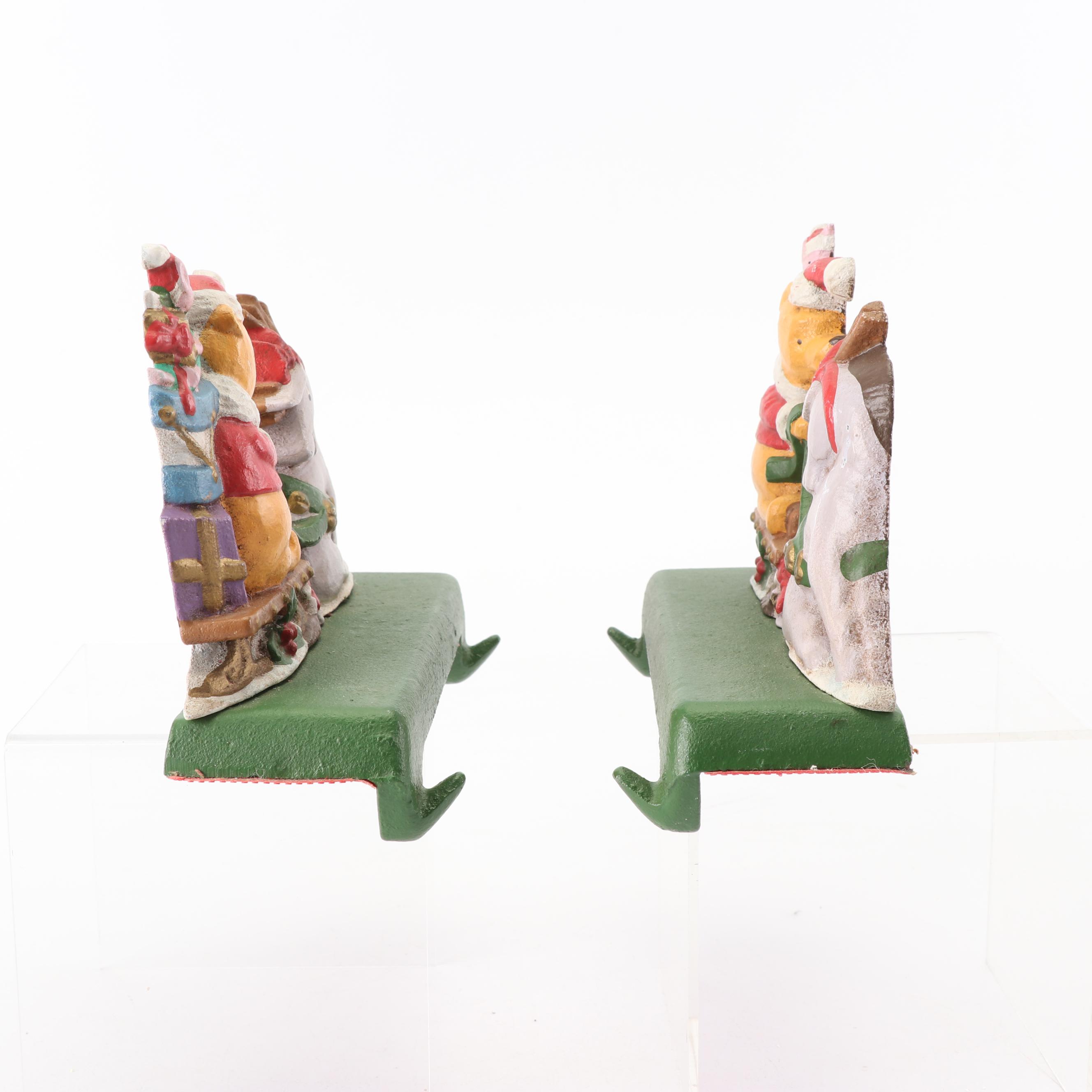 Disney "Winnie the Pooh" Cast Iron Stocking Hangers