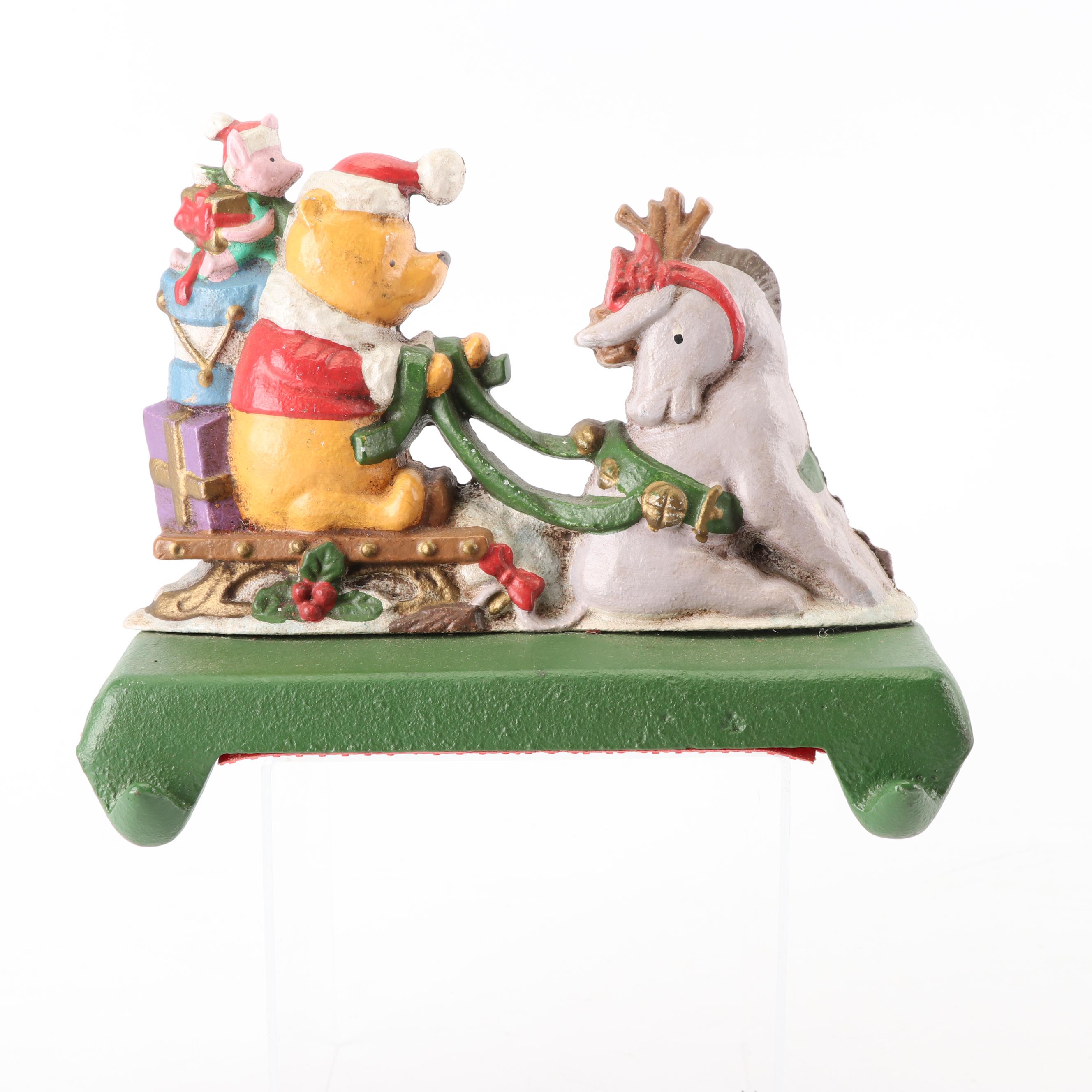 Disney "Winnie the Pooh" Cast Iron Stocking Hangers