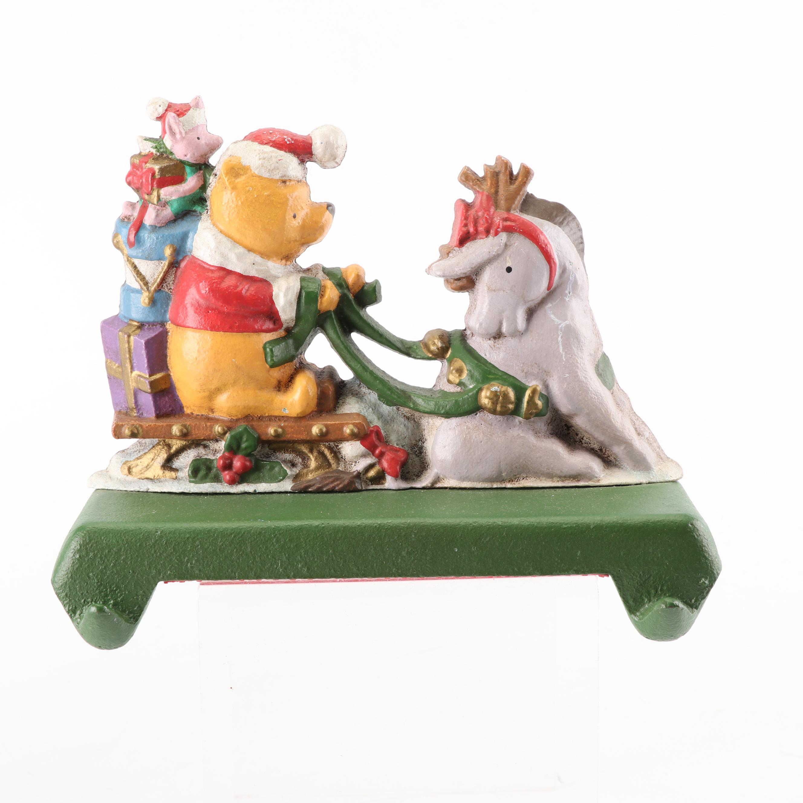 Disney "Winnie the Pooh" Cast Iron Stocking Hangers