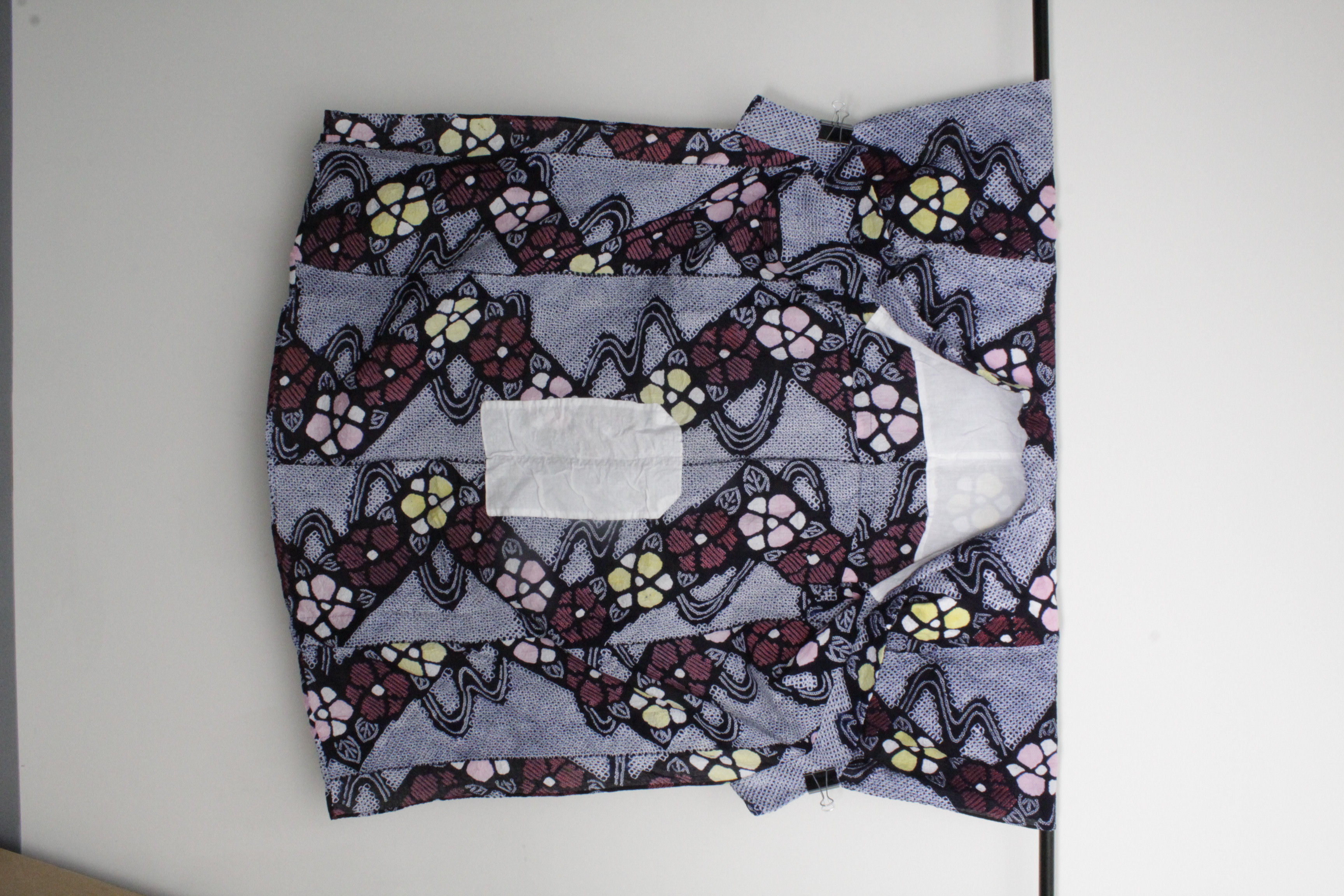 Circa 1950 Vintage Handwoven Cotton Kimono