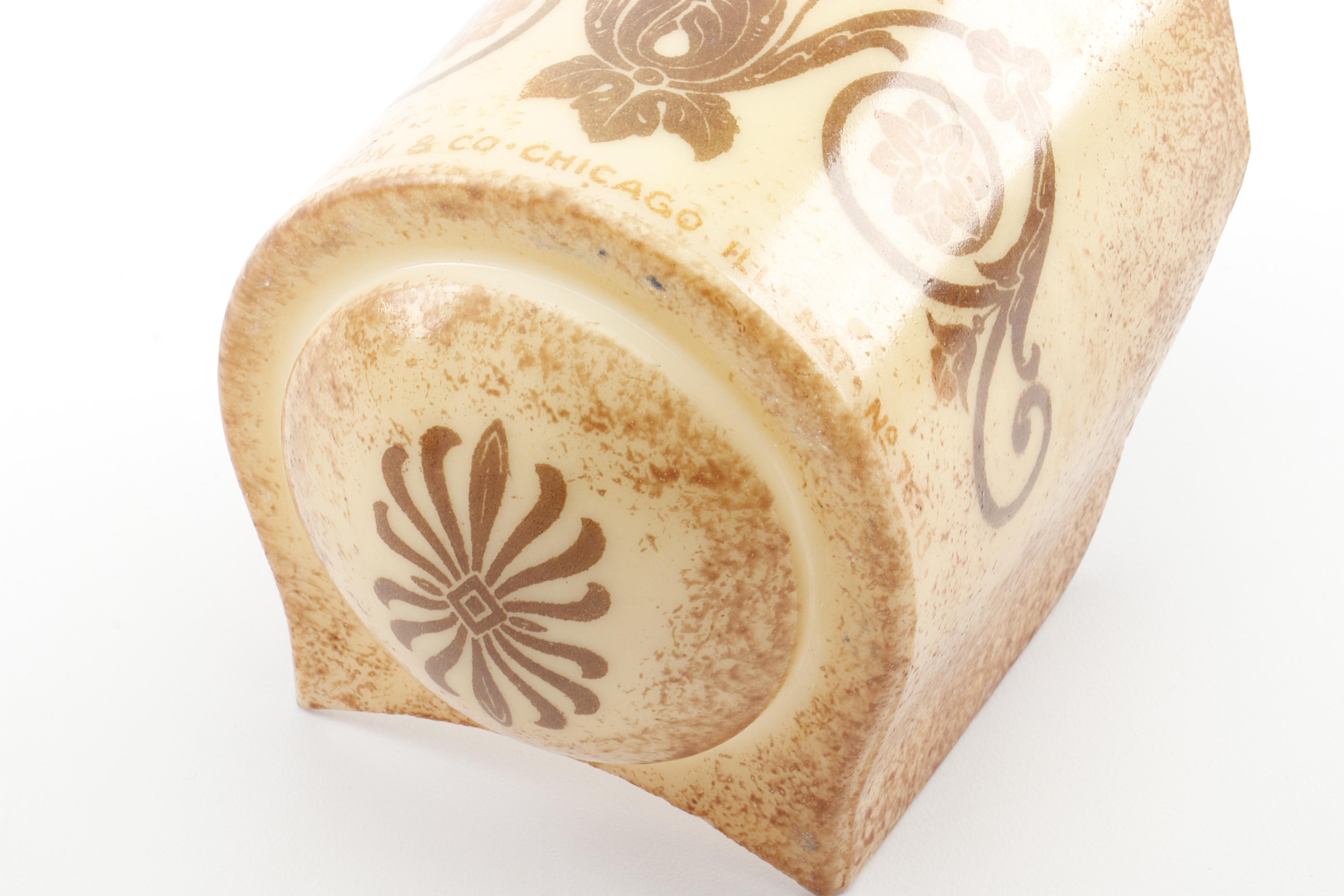 Art Deco R. Williamson & Co. Slip Shade Chandelier