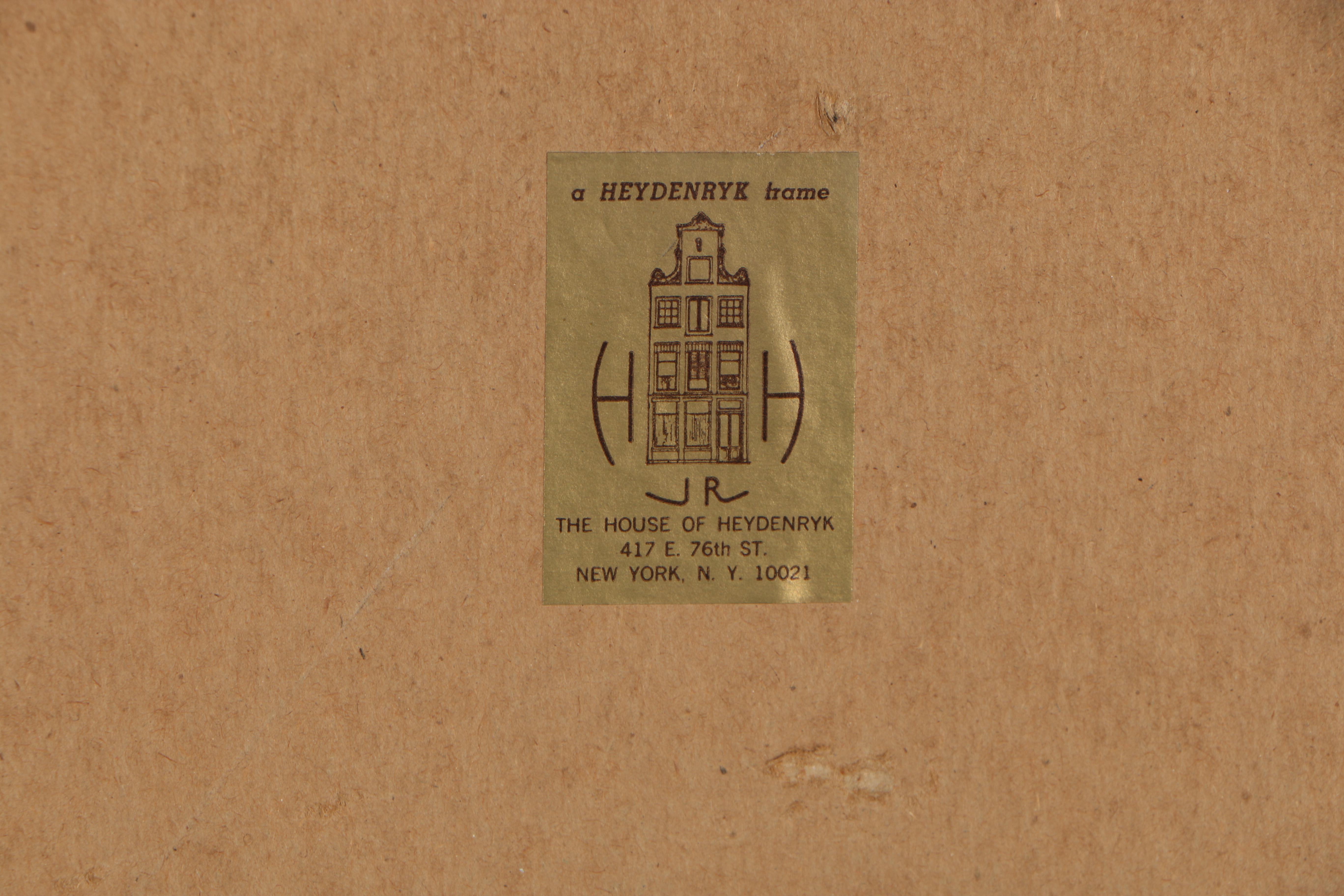 Richard Stone Reeves 1975 Artist's Proof Collotype "Ruffian"