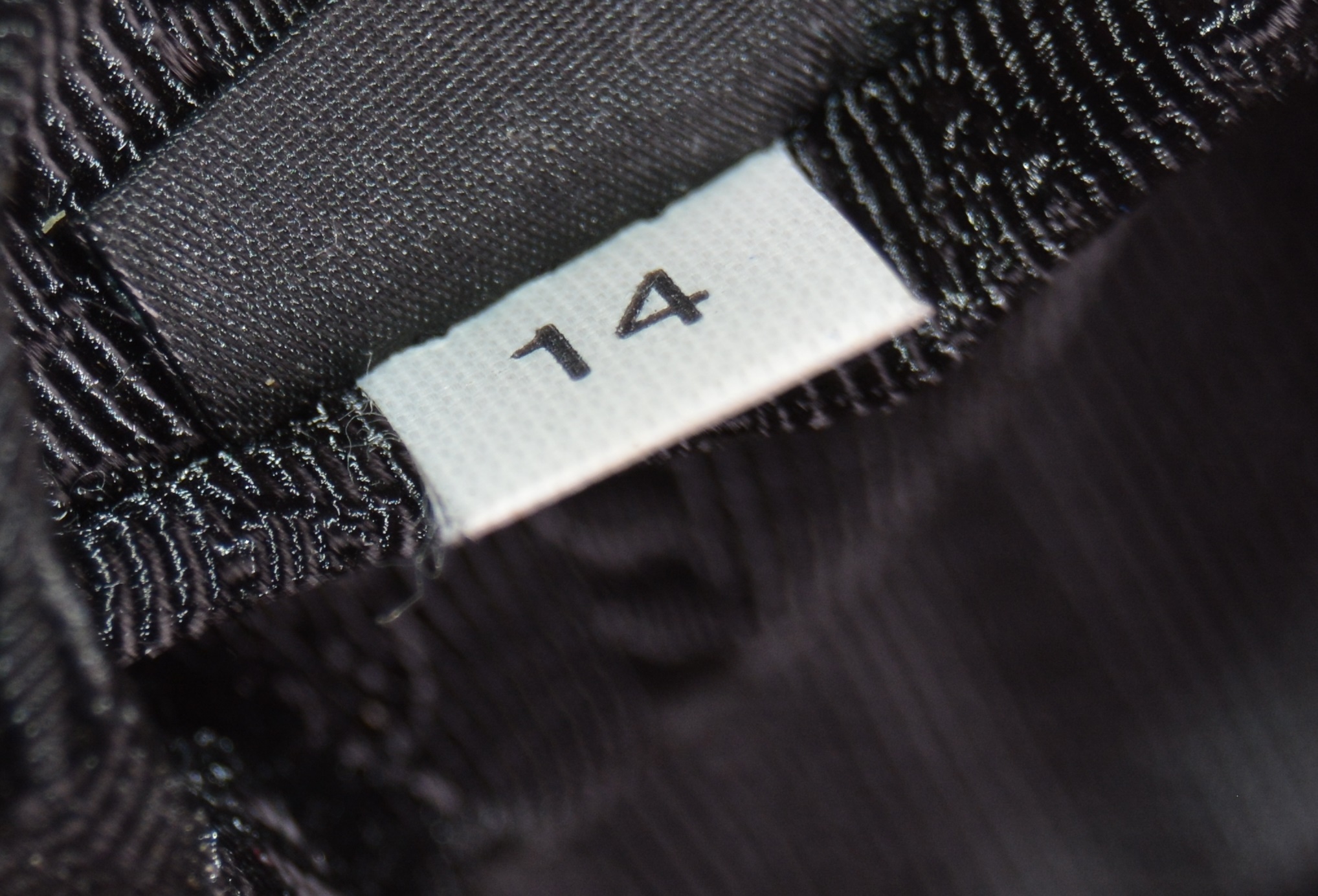 Prada Black Ruched Nylon and Leather Tote