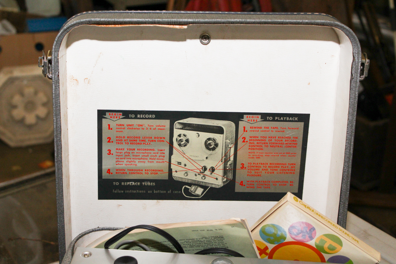 Webcor Regent High Fidelity Reel to Reel Player / Recorder