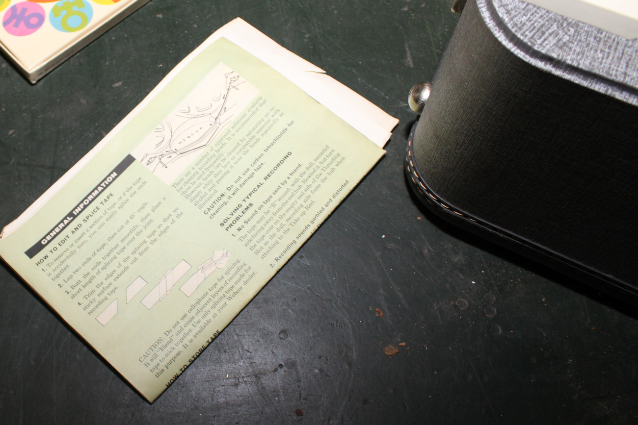 Webcor Regent High Fidelity Reel to Reel Player / Recorder