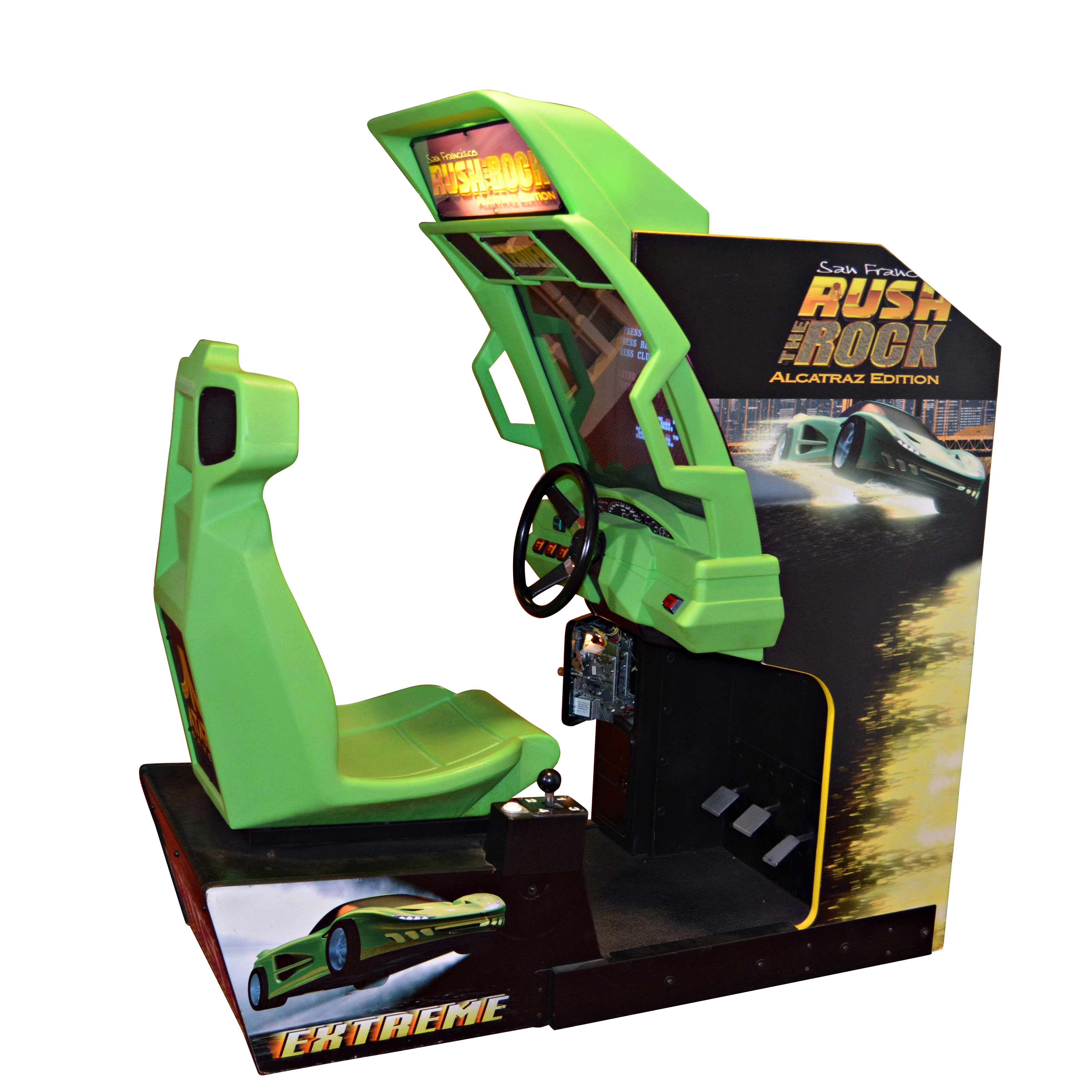 San Francisco Rush the Rock, Alcatraz Edition Arcade Machine Game by Atari Games