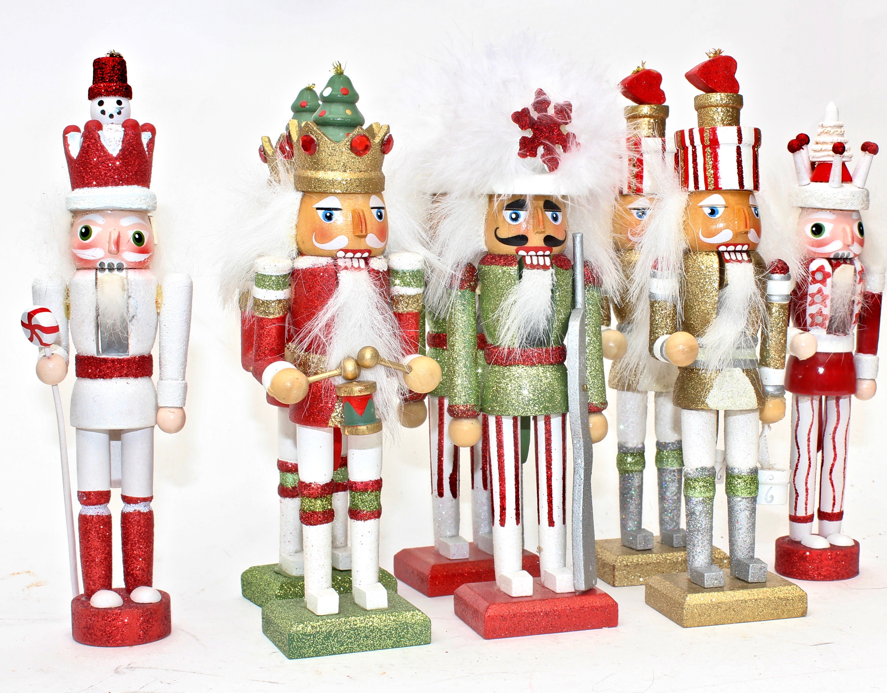 Collection of Wooden Nutcrackers