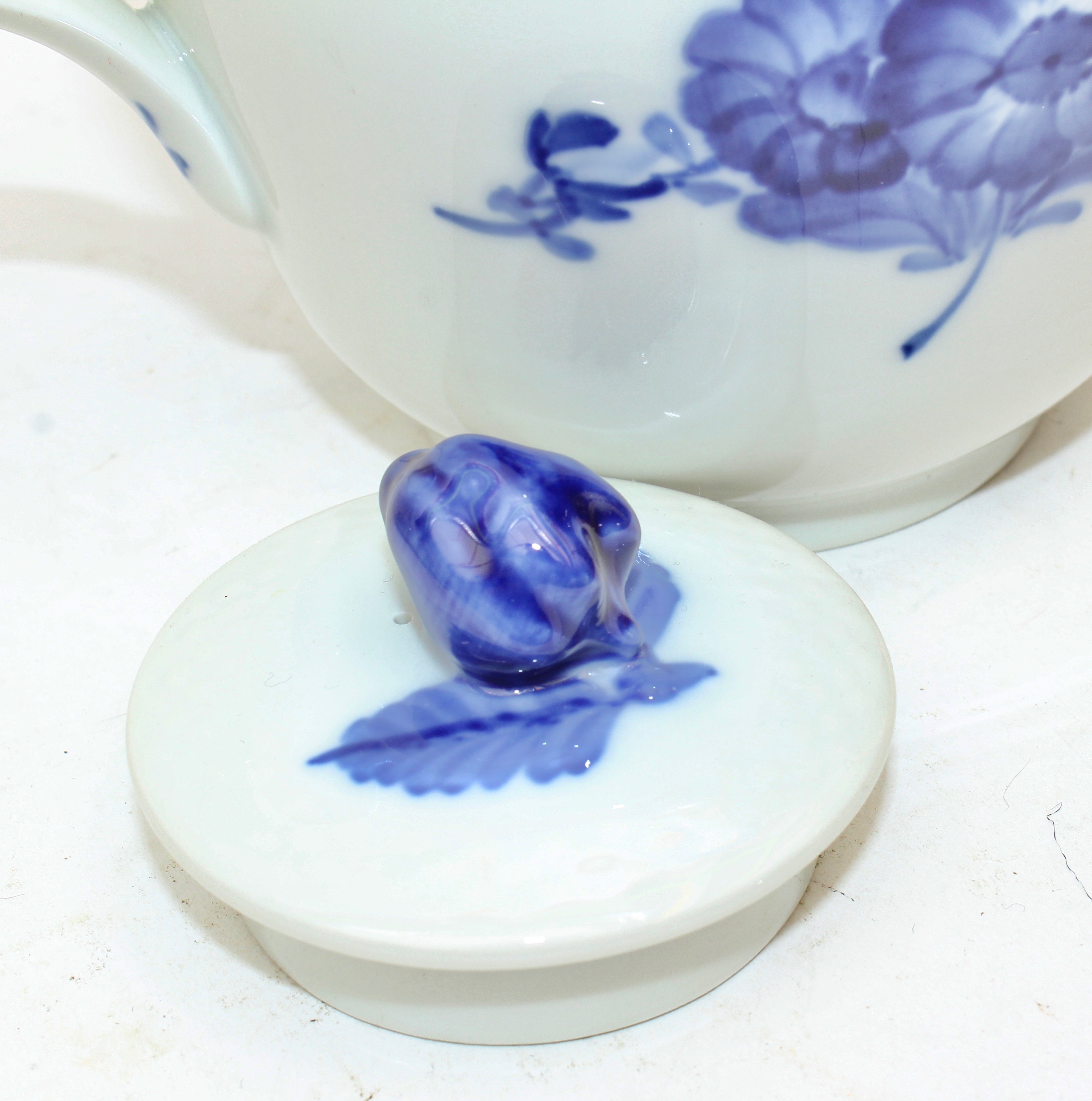 Royal Copenhagen "Blue Flowers Braided" Porcelain Tea Set