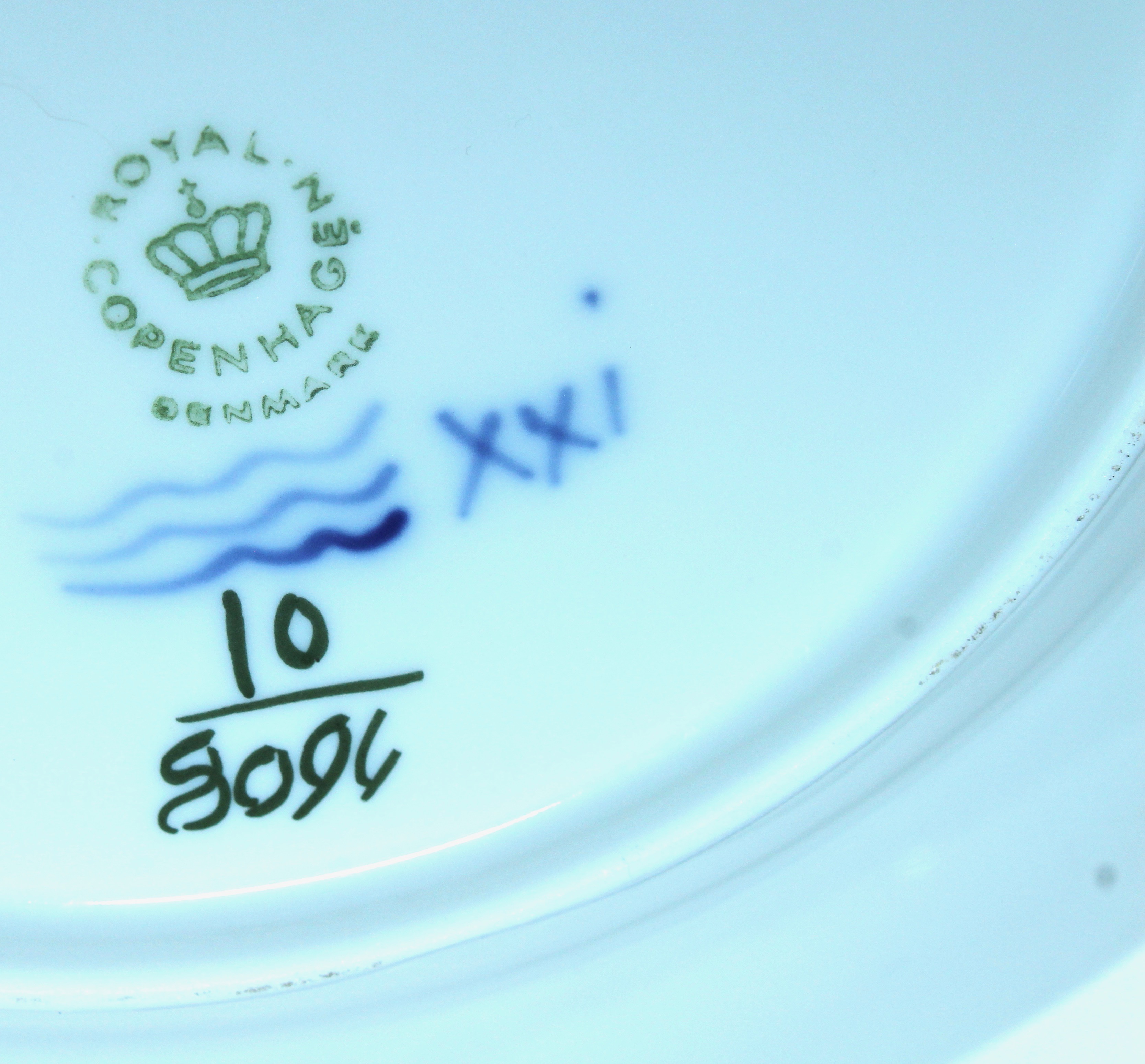 Royal Copenhagen "Blue Flowers Braided" Porcelain Tea Set