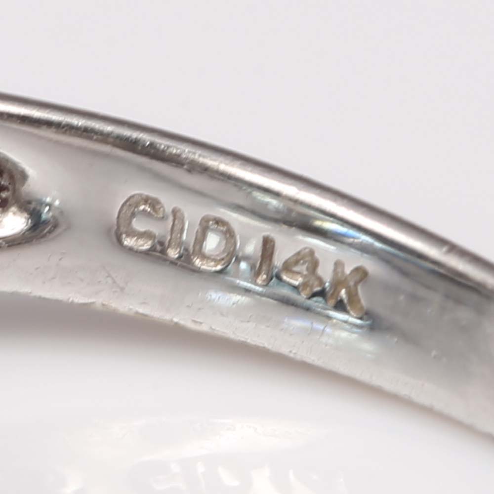 Clyde Duneier 14K White Gold 11.07 CT Blue Topaz Ring