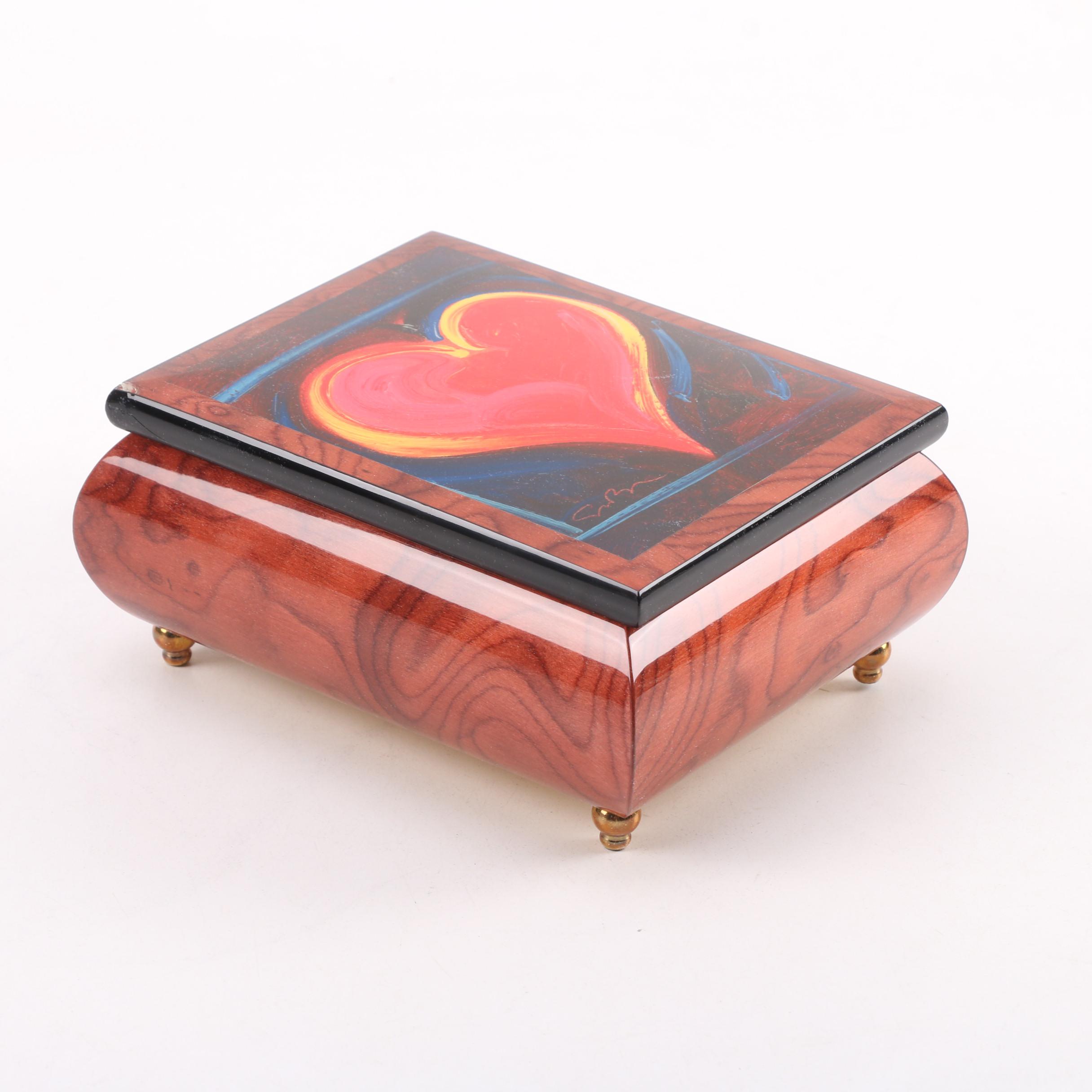 Ercolano Handcrafted Italian Lacquered Wood Music Boxes